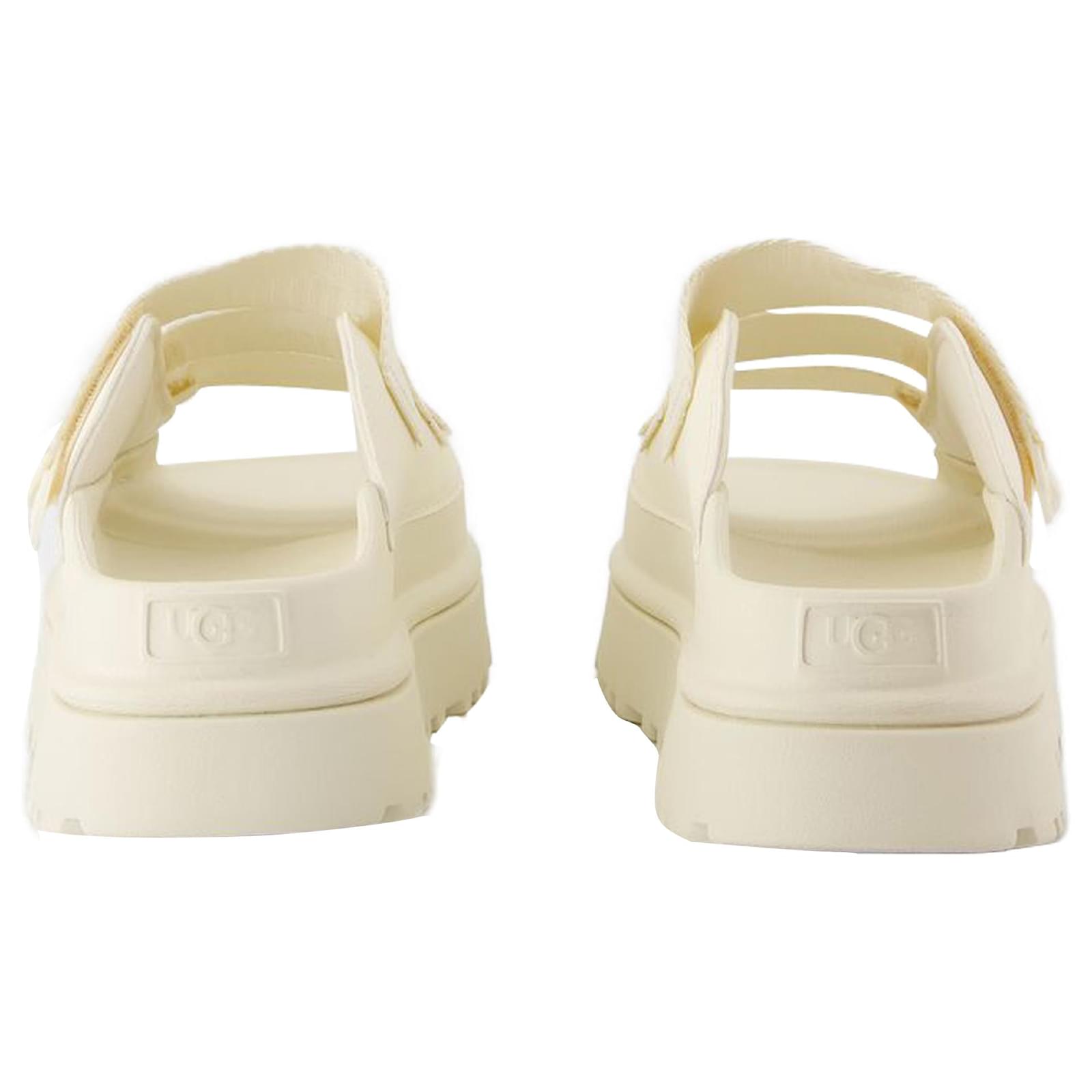 サンダル・ミュール Mules W Goldenglow - UGG - Synthetic - White Mules W Goldenglow - UGG - Synthetic - White ref.2157293