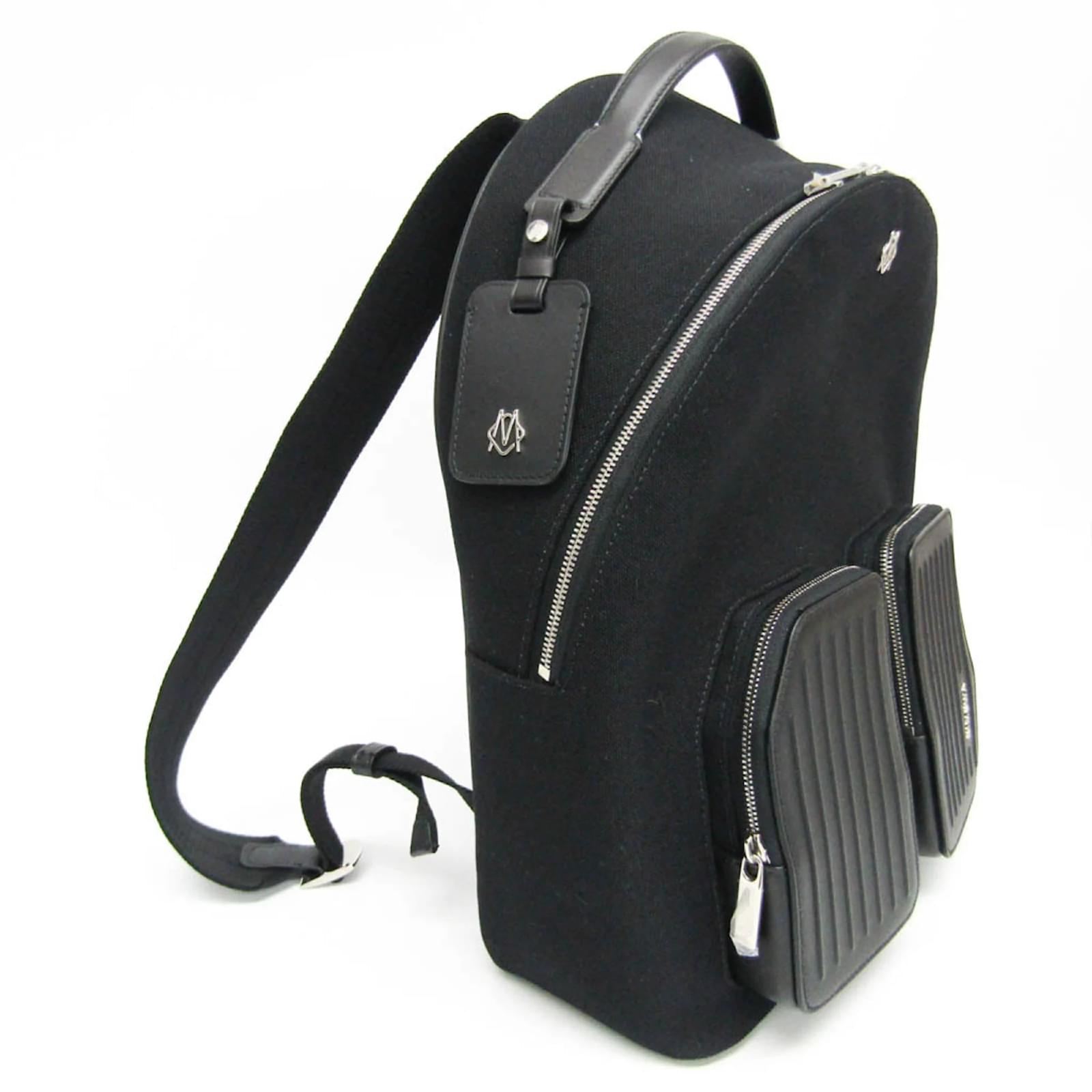 Coach NEVER STILL Leather and Canvas Backpack Black Cloth ref.2157766 - Joli Closet Coach NEVER STILL Leather and Canvas Backpack Black Cloth ref.2157766 - Joli Closet