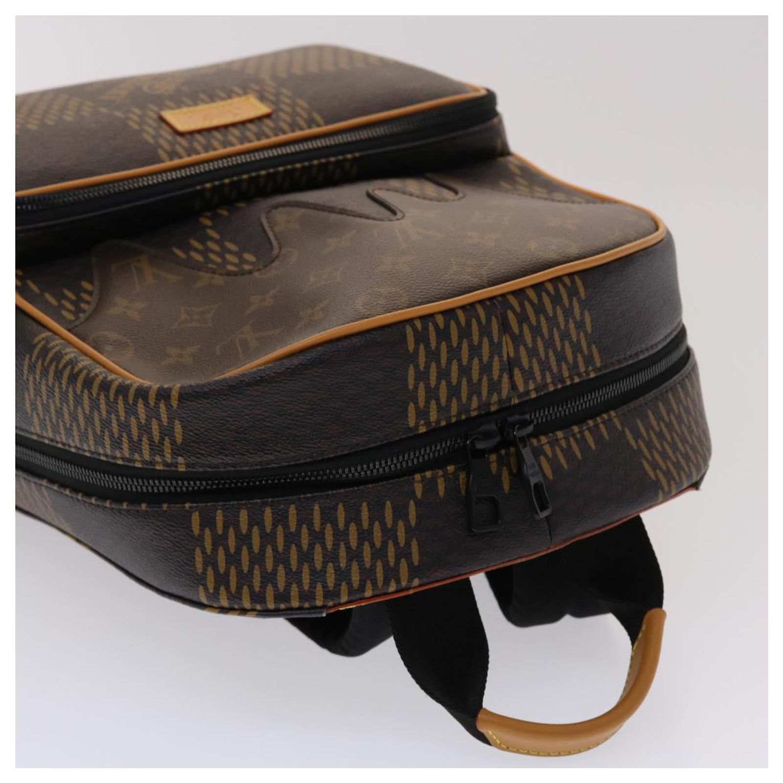 LOUIS VUITTON Damier Giant NIGO Campus Backpack N40380 LV 