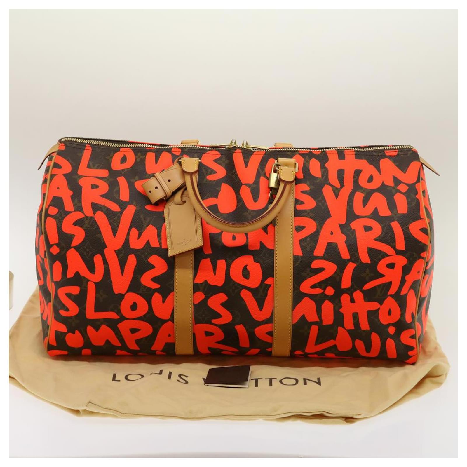Louis Vuitton Keepall ボストンバッグ Keepall Weekend Bag Louis Vuitton LOUIS VUITTON Monogram Graffiti