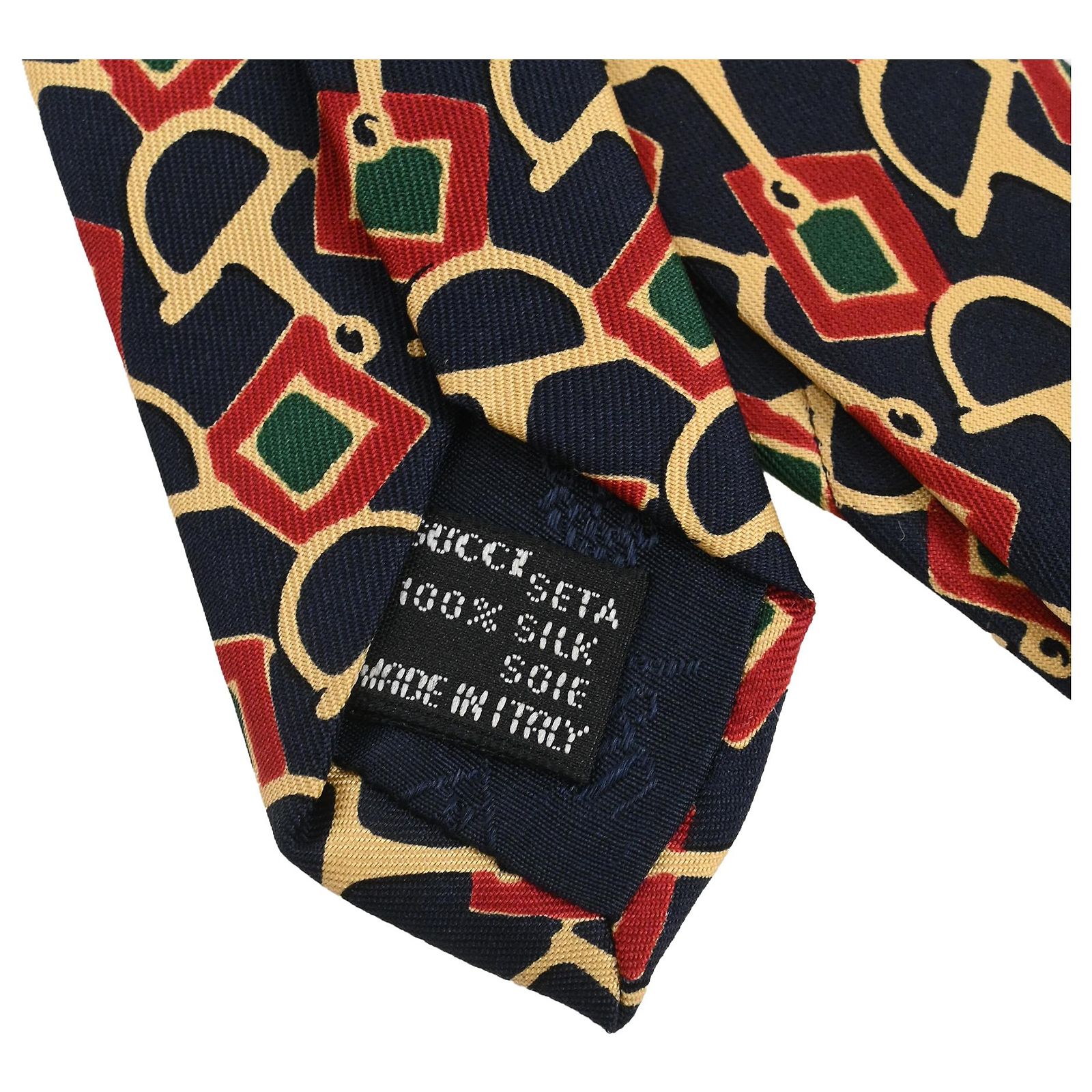 Gucci Printed Neck Tie in Multicolor Silk Multiple colors  Gucci Printed Neck Tie in Multicolor Silk main image 0
