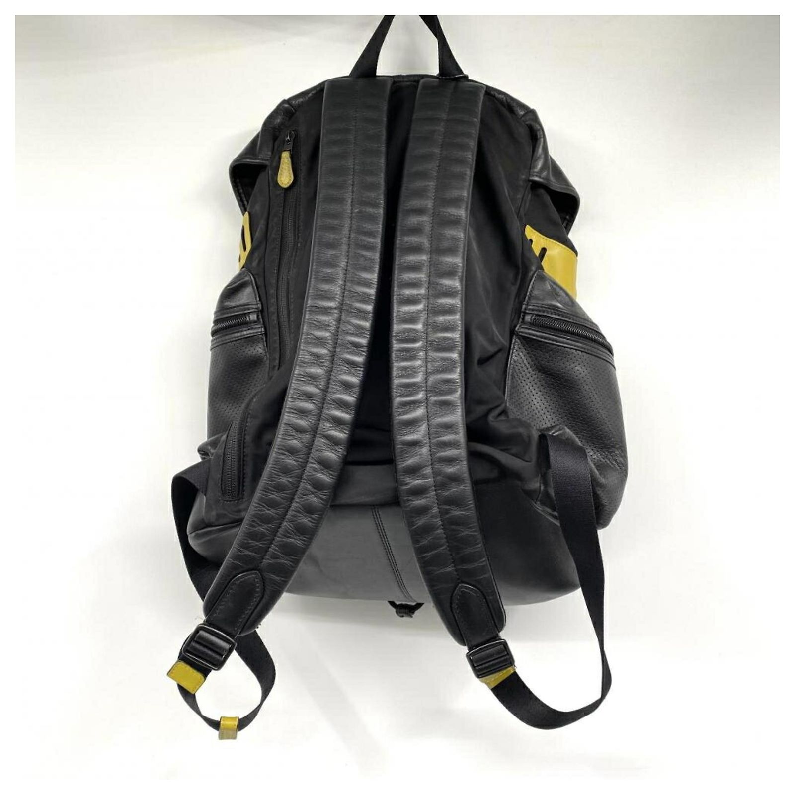 Coach trek F72018 backpack COACH コーチ レザー ナイロン コンビ パーフォレイテッド  main image 4