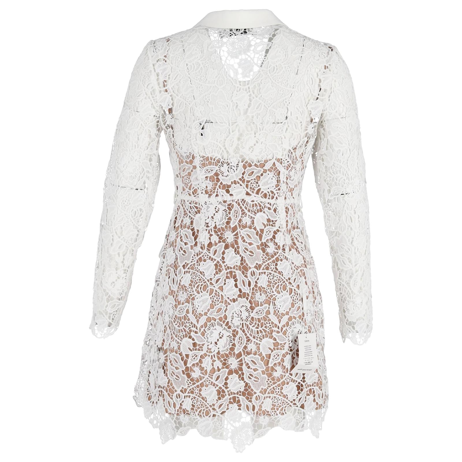 tiffany blue lace dress 60s Tiffany Blue Eyelet Lace Dress Size S – CRITERIA VINTAGE main image 0