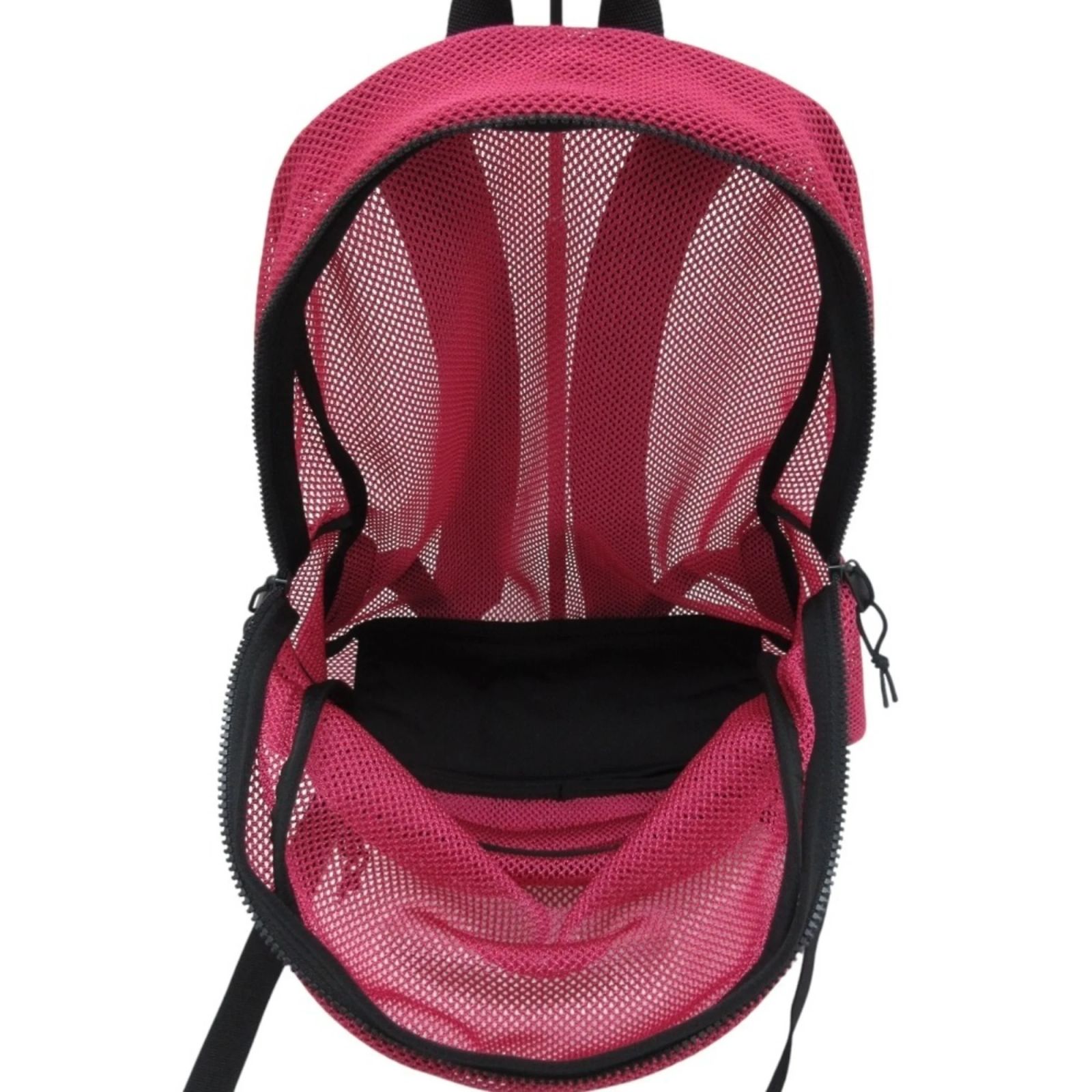 Saint Laurent Mesh Backpack in Pink (NEW) SAINT LAURENT Mesh Backpack 671634 Pink for Men and Women  main image 2