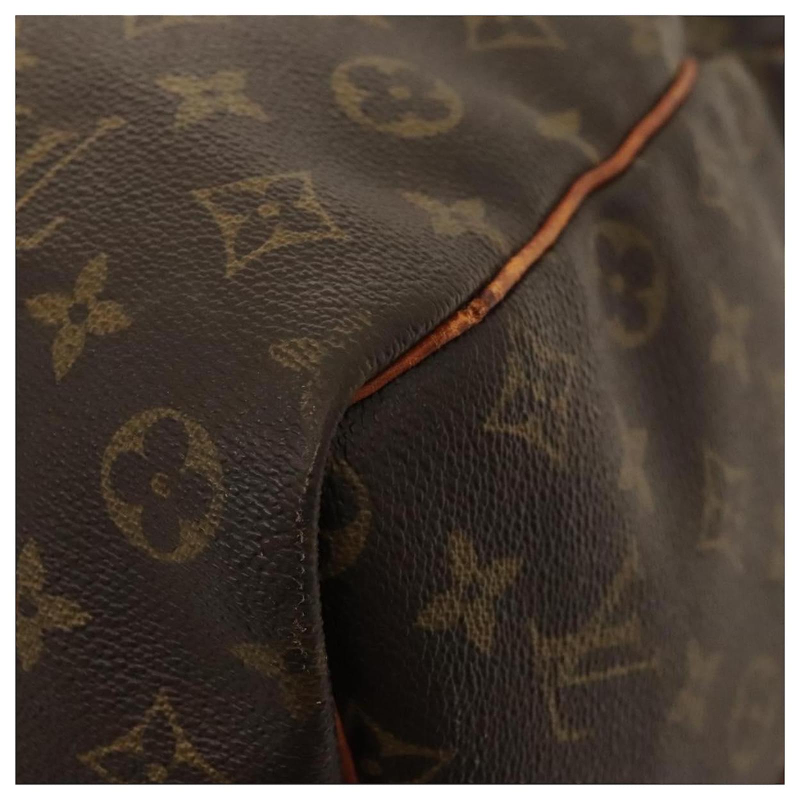 Louis Vuitton Keepall Bandoulire 60 Brown Cloth  ref.2180685