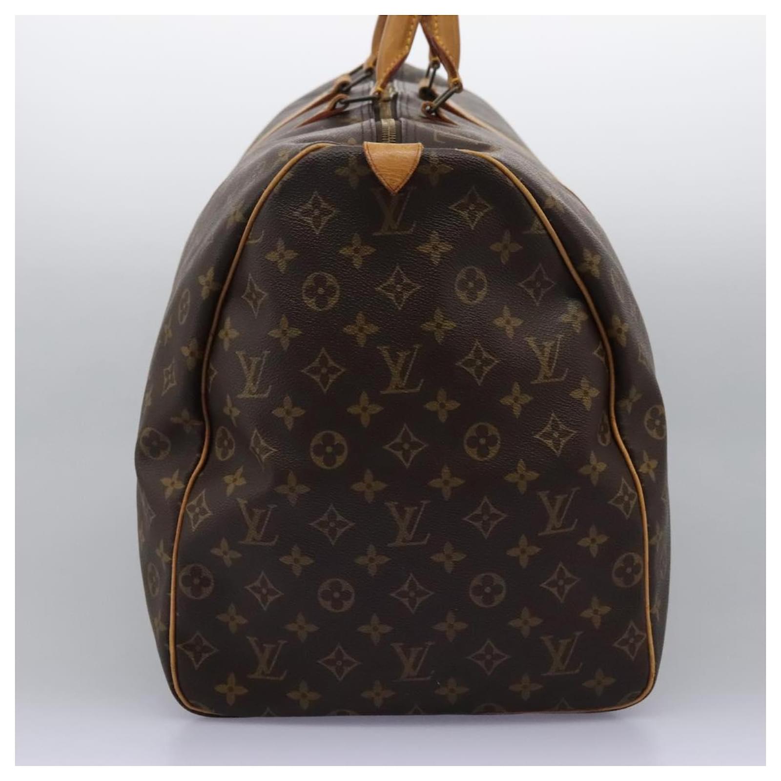Louis Vuitton Keepall 60 Brown Cloth  ref.2180853