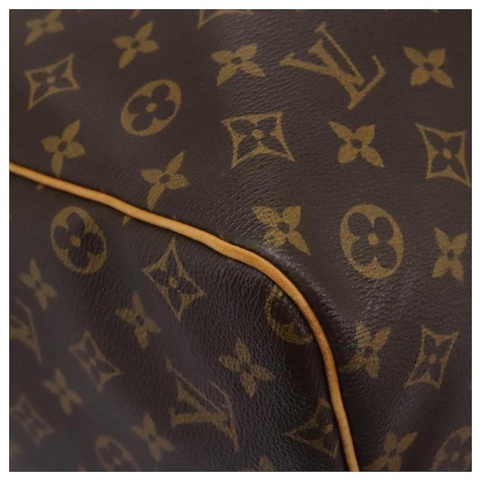 Louis Vuitton Keepall 60 Brown Cloth  ref.2180853