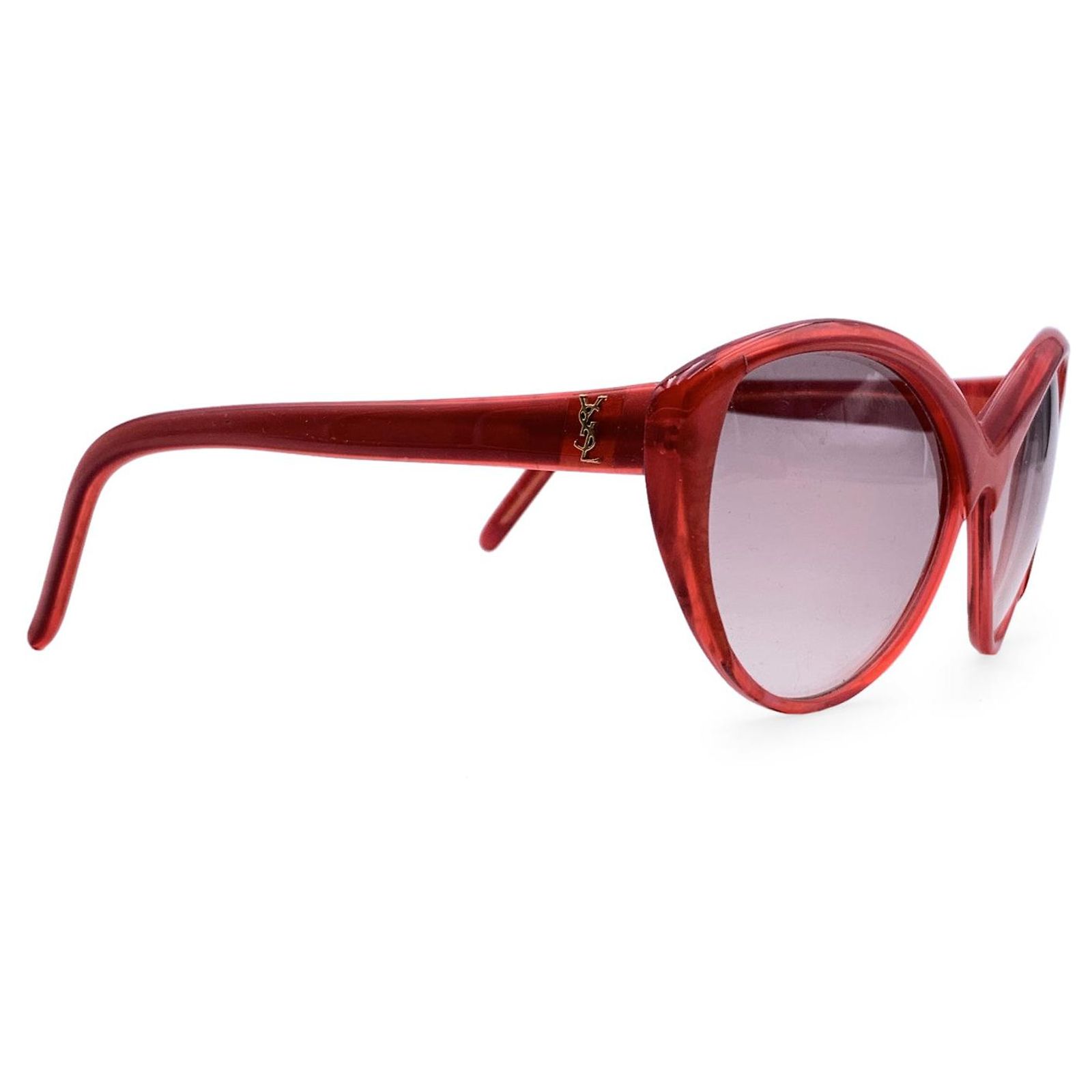 YSL Yves Saint Laurent 8702 red cat eye sunglasses Saint Laurent Lily 52mm Cat Eye Sunglasses, $365 | Nordstrom  main image 4