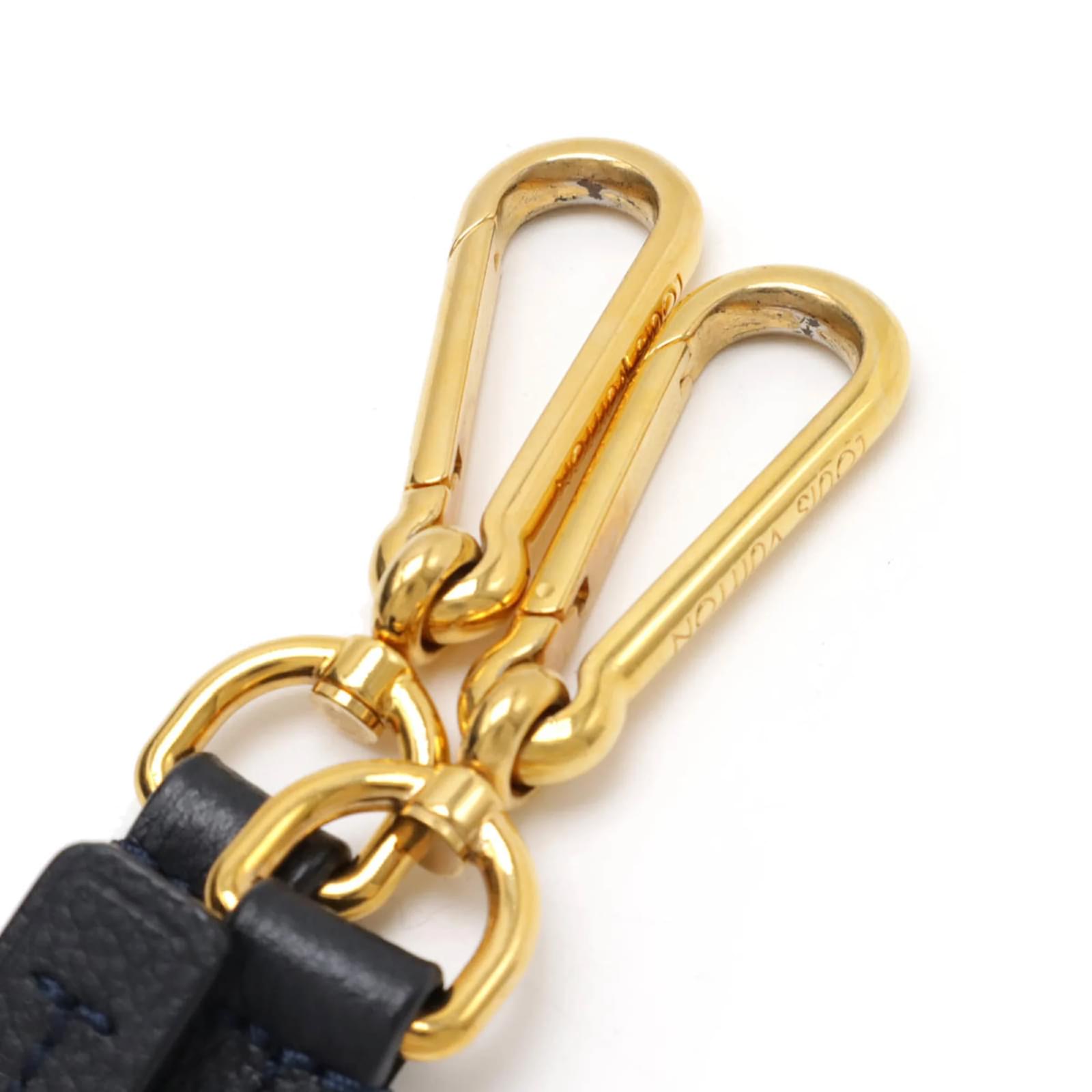 Louis Vuitton Monogram Empreinte Lumineuse PM Tote Bag Navy blue Cloth  ref.2184839