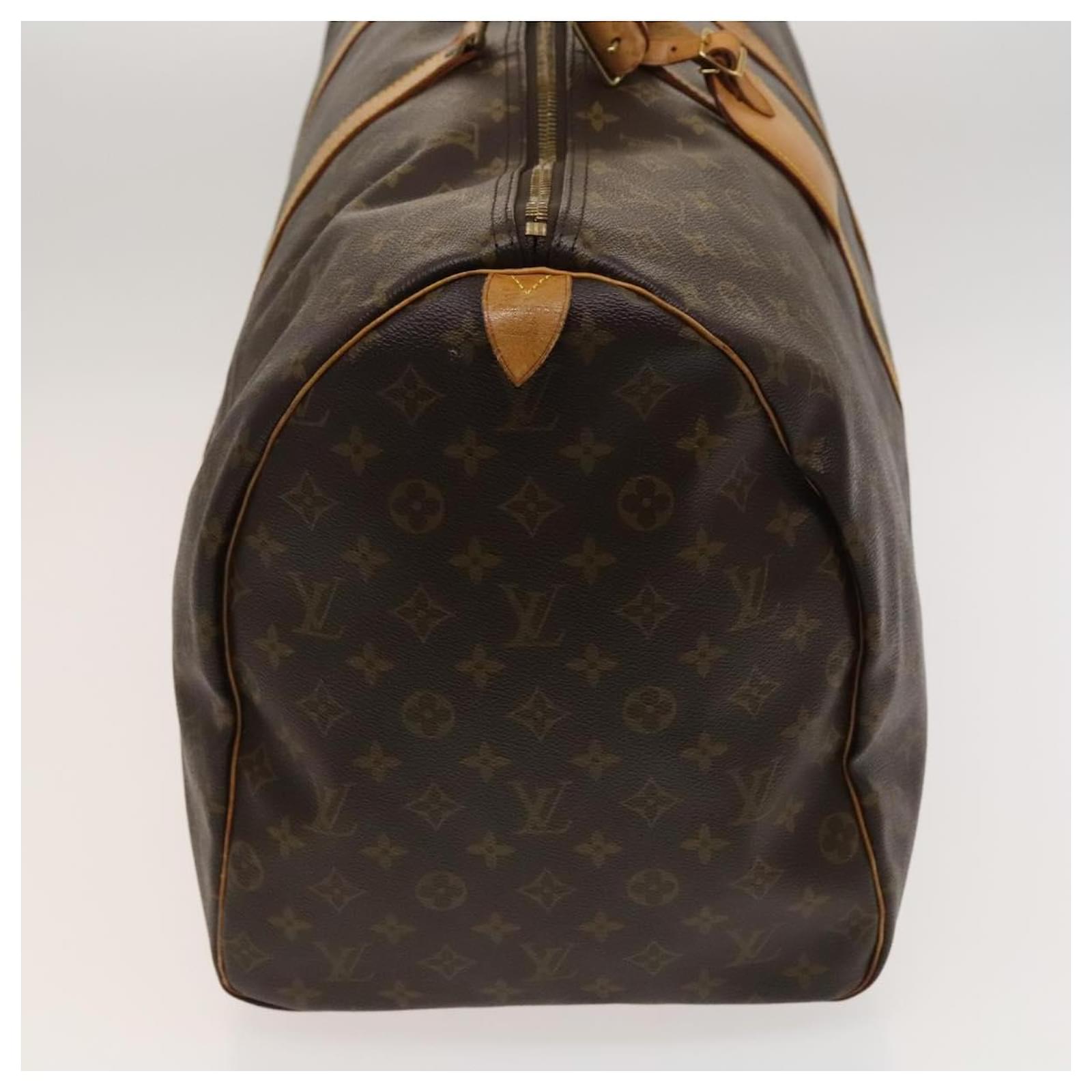 Louis Vuitton Keepall 60 Brown Cloth  ref.2186605