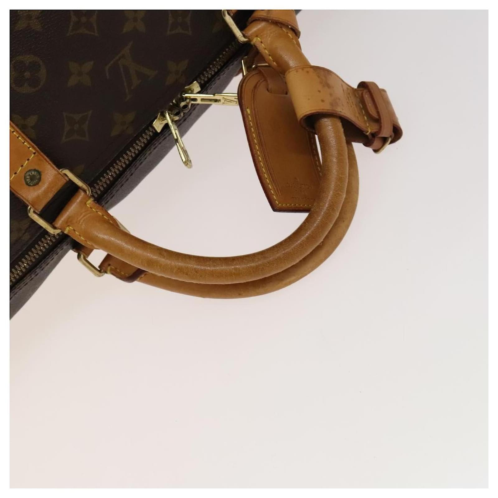 Louis Vuitton Keepall 60 Brown Cloth  ref.2186605