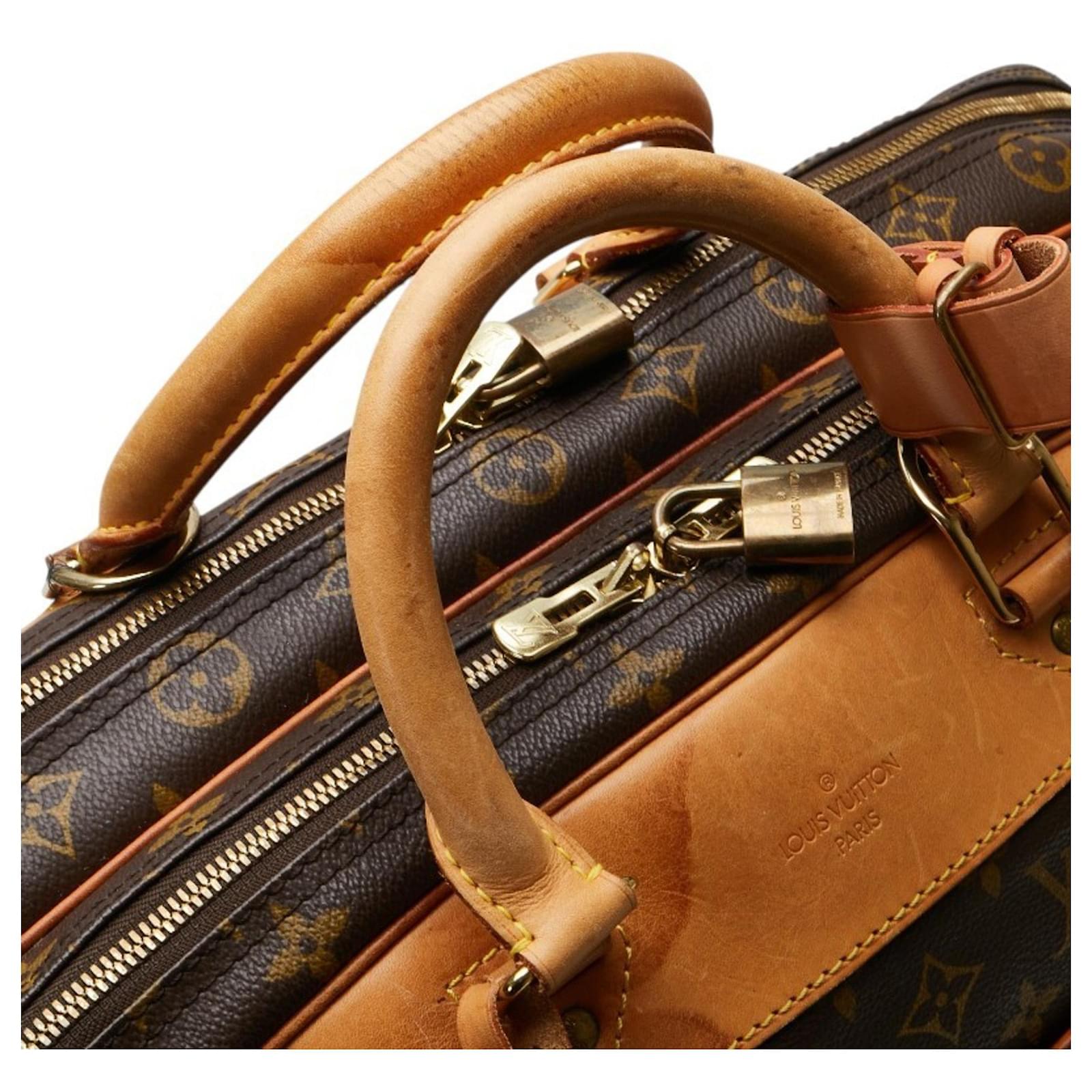 Louis Vuitton Aliz Brown Cloth  ref.2186636