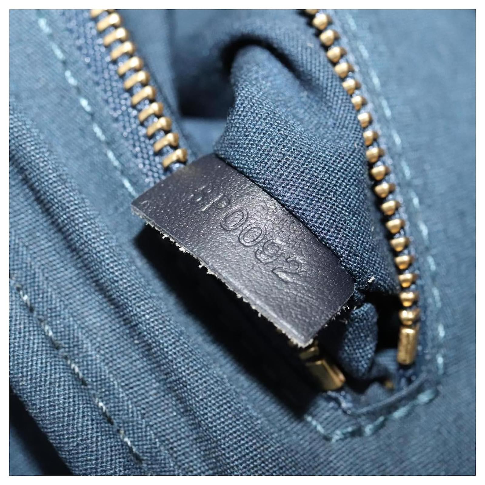 LOUIS VUITTON Monogram Mini Annette Suitcase TST Blue M23281 LV Auth ar13367  ref.2187093