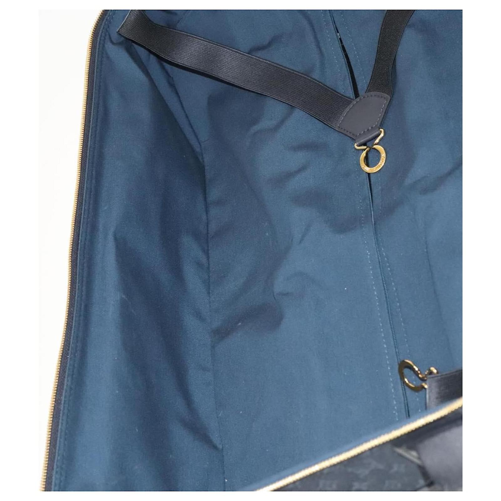 LOUIS VUITTON Monogram Mini Annette Suitcase TST Blue M23281 LV Auth ar13367  ref.2187093
