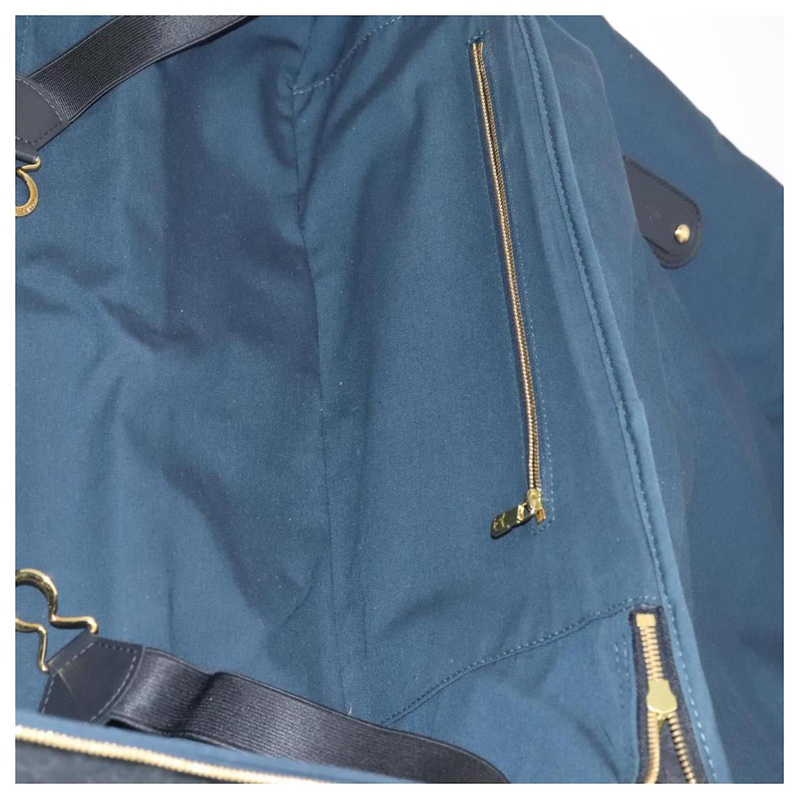 LOUIS VUITTON Monogram Mini Annette Suitcase TST Blue M23281 LV Auth ar13367  ref.2187093