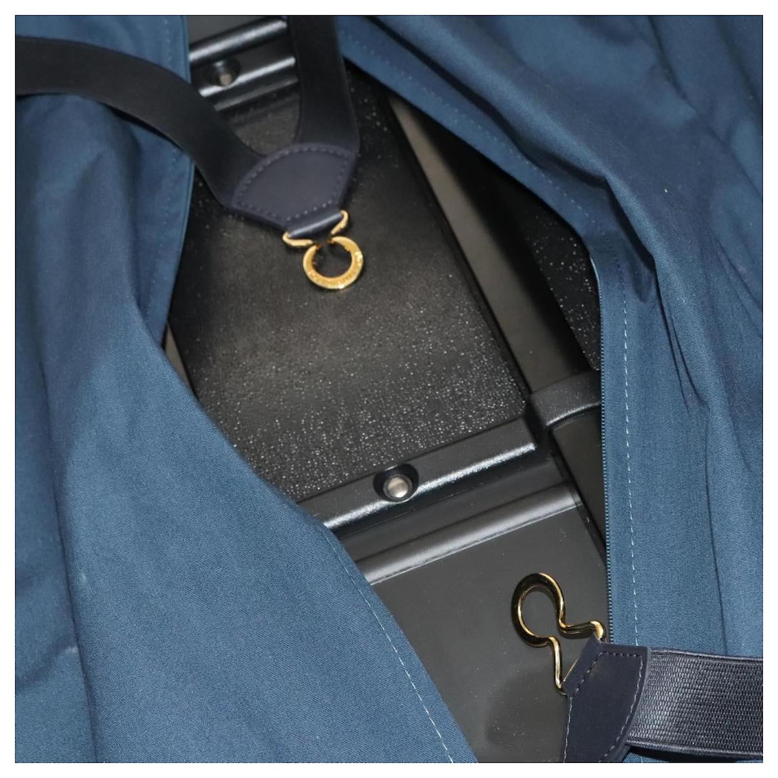 LOUIS VUITTON Monogram Mini Annette Suitcase TST Blue M23281 LV Auth ar13367  ref.2187093