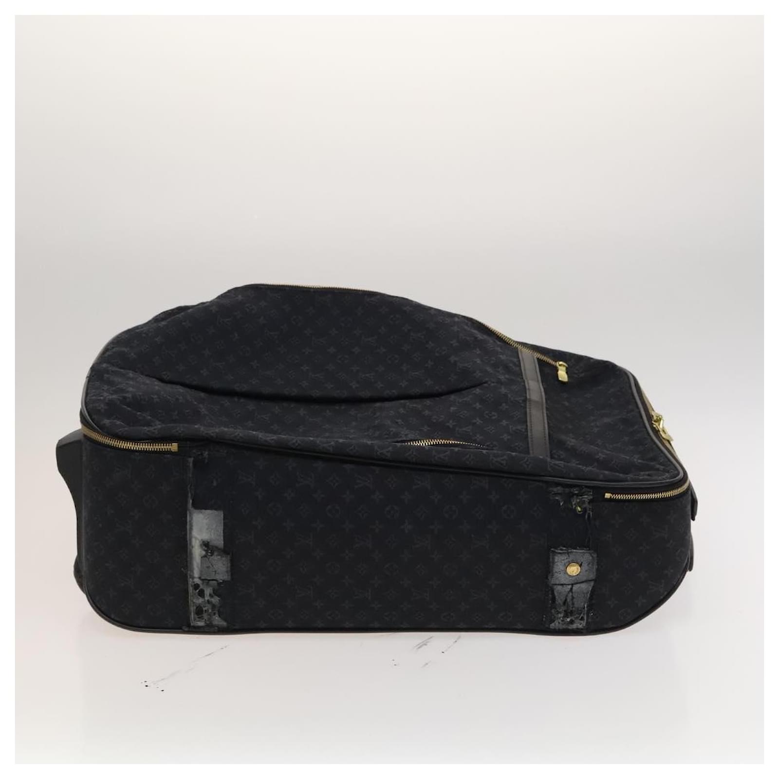LOUIS VUITTON Monogram Mini Annette Suitcase TST Blue M23281 LV Auth ar13367  ref.2187093