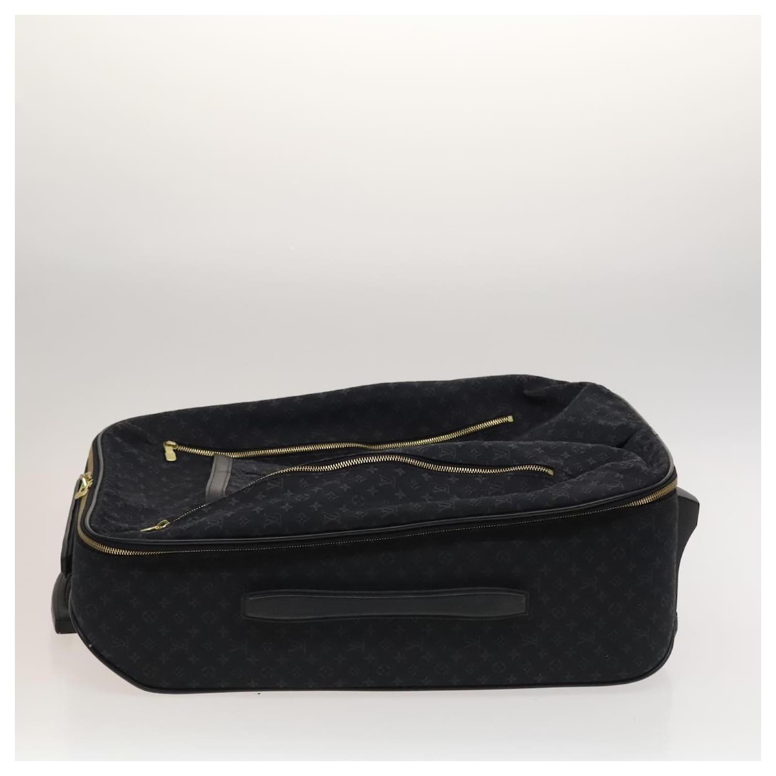 LOUIS VUITTON Monogram Mini Annette Suitcase TST Blue M23281 LV Auth ar13367  ref.2187093
