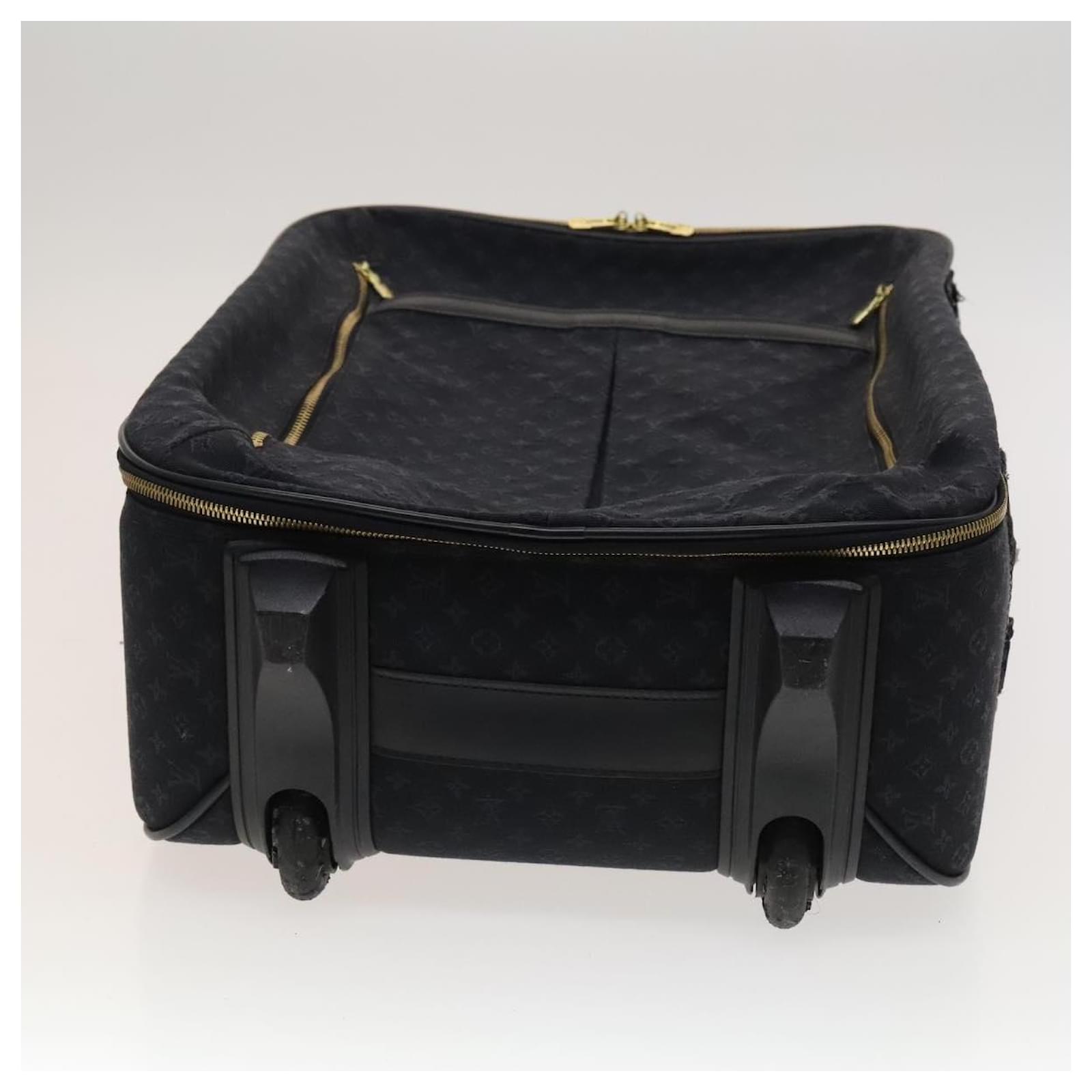 LOUIS VUITTON Monogram Mini Annette Suitcase TST Blue M23281 LV Auth ar13367  ref.2187093