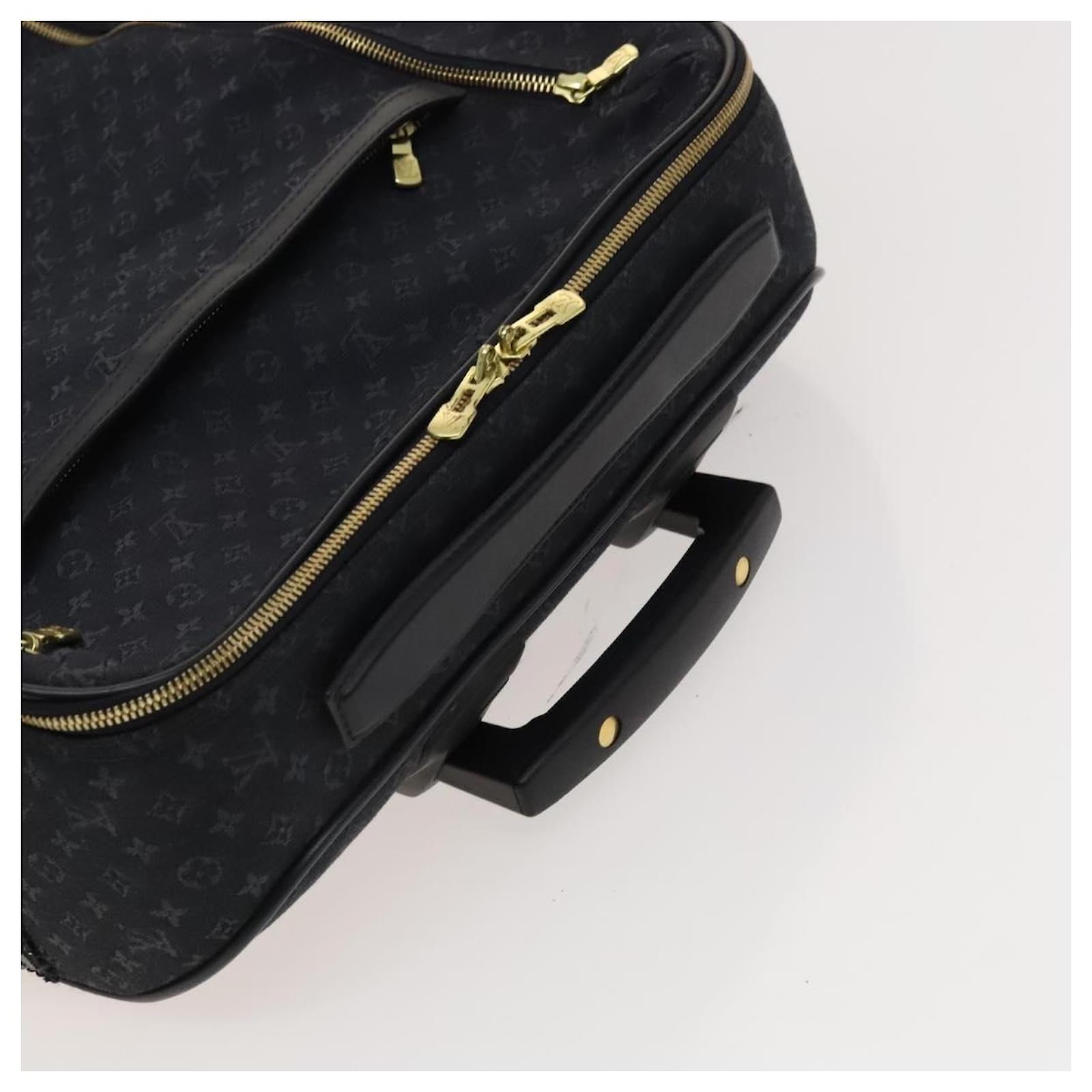 LOUIS VUITTON Monogram Mini Annette Suitcase TST Blue M23281 LV Auth ar13367  ref.2187093