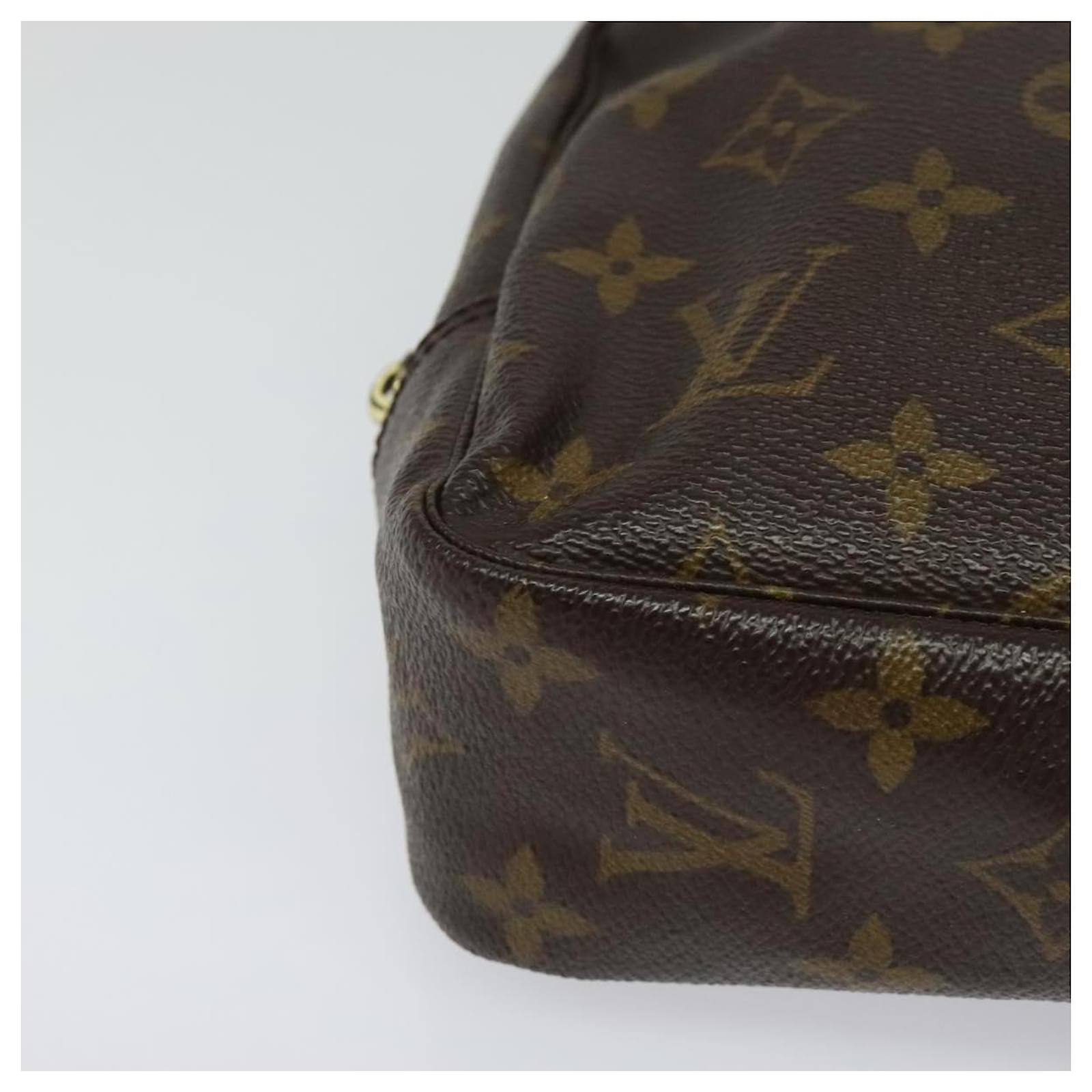 はに LOUIS VUITTON Monogram Trousse Toilette 23 Clutch Bag M47524