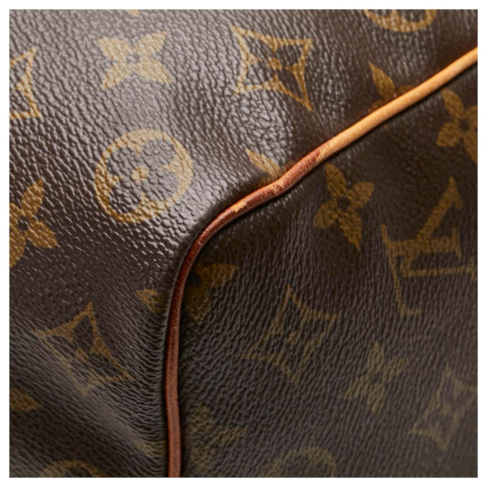 Louis Vuitton Keepall 50 Brown Cloth  ref.2187300