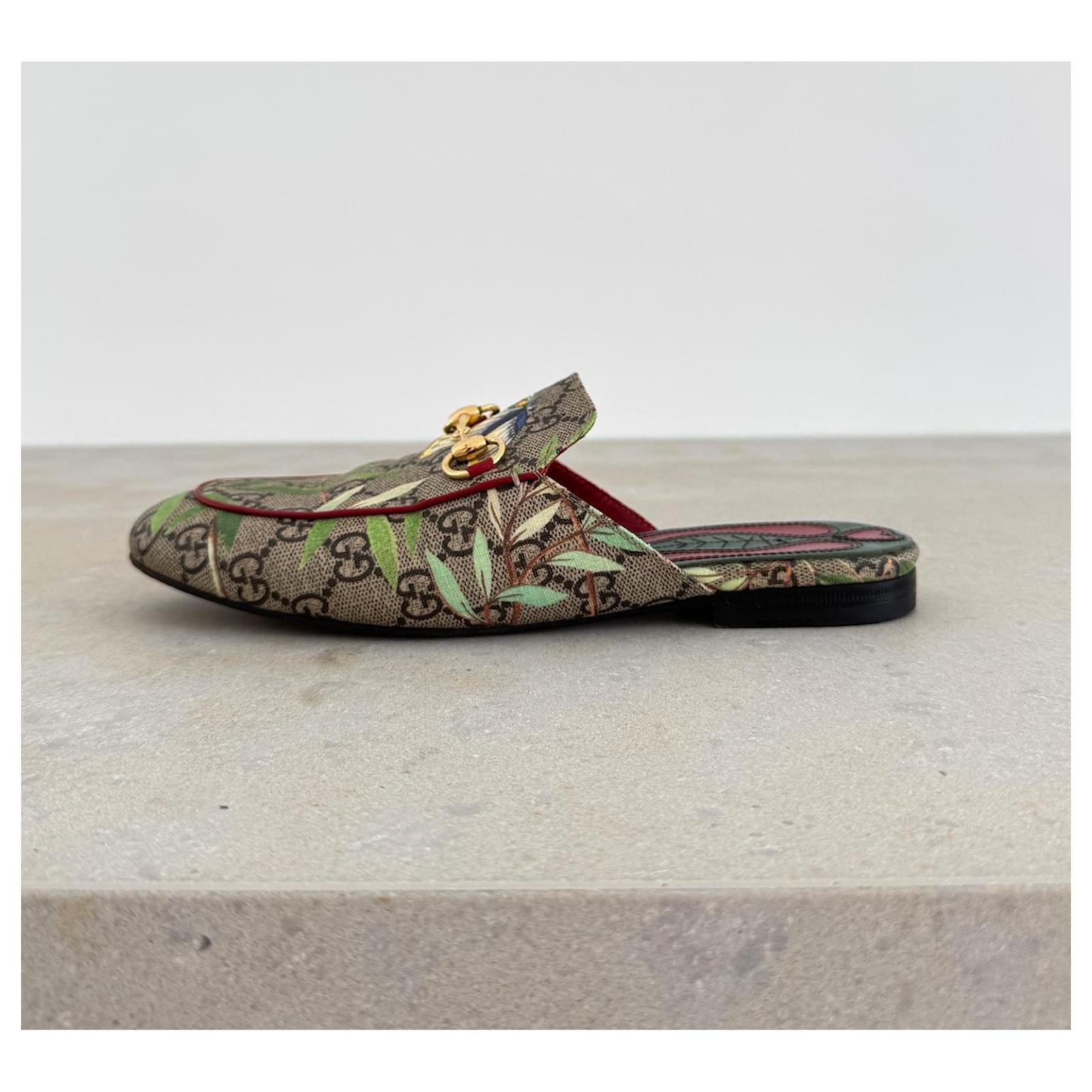 Gucci Ciabatte Multicolore Tela Joli Closet