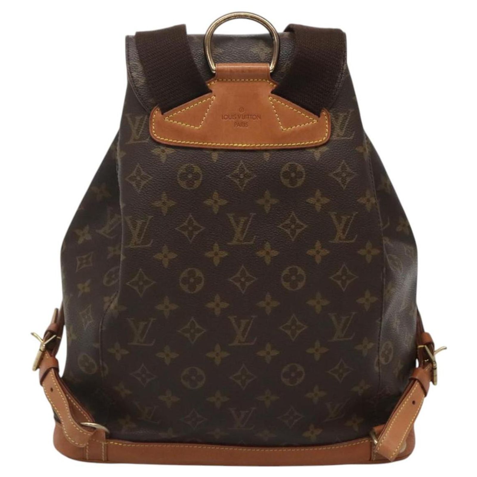 LOUIS VUITTON Monogram Montsouris GM Backpack M51135 LV Auth  display picture 3