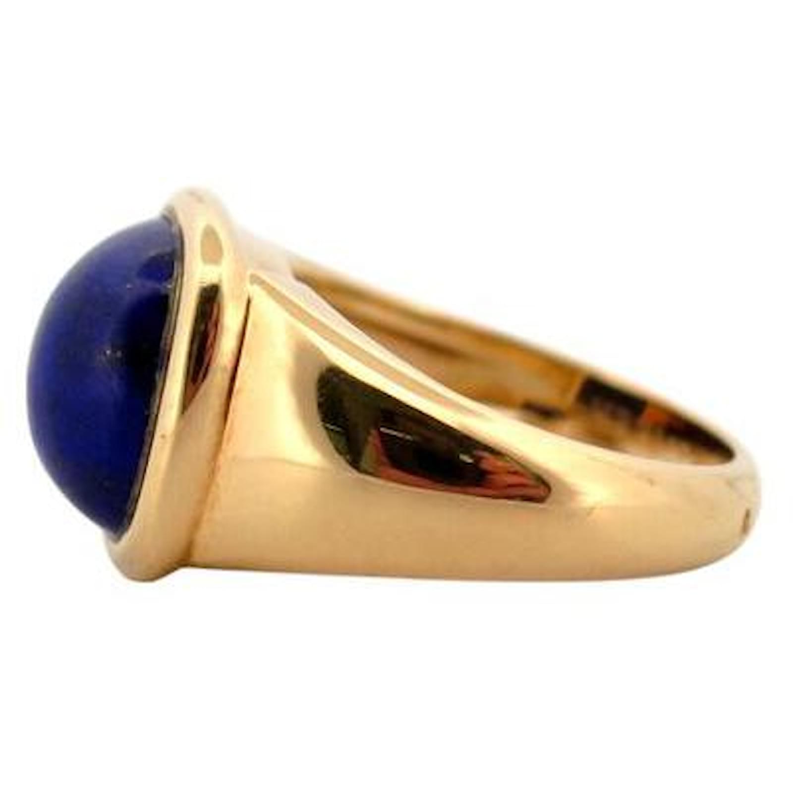 VINTAGE HERMES RING(LAPIS LAZULI)