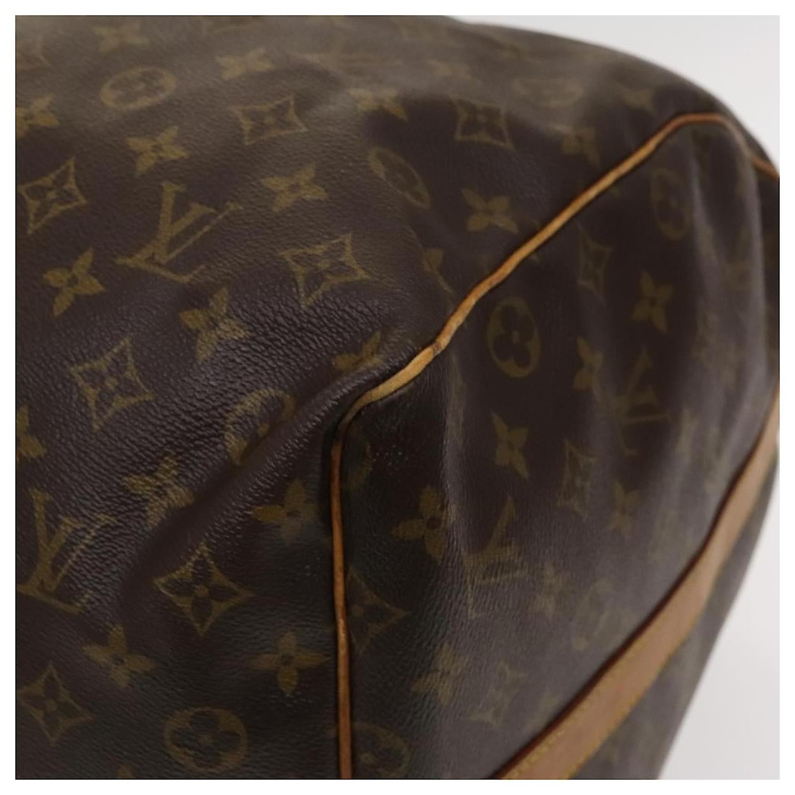 Louis Vuitton Keepall Bandoulire 60 Brown Cloth  ref.2192403
