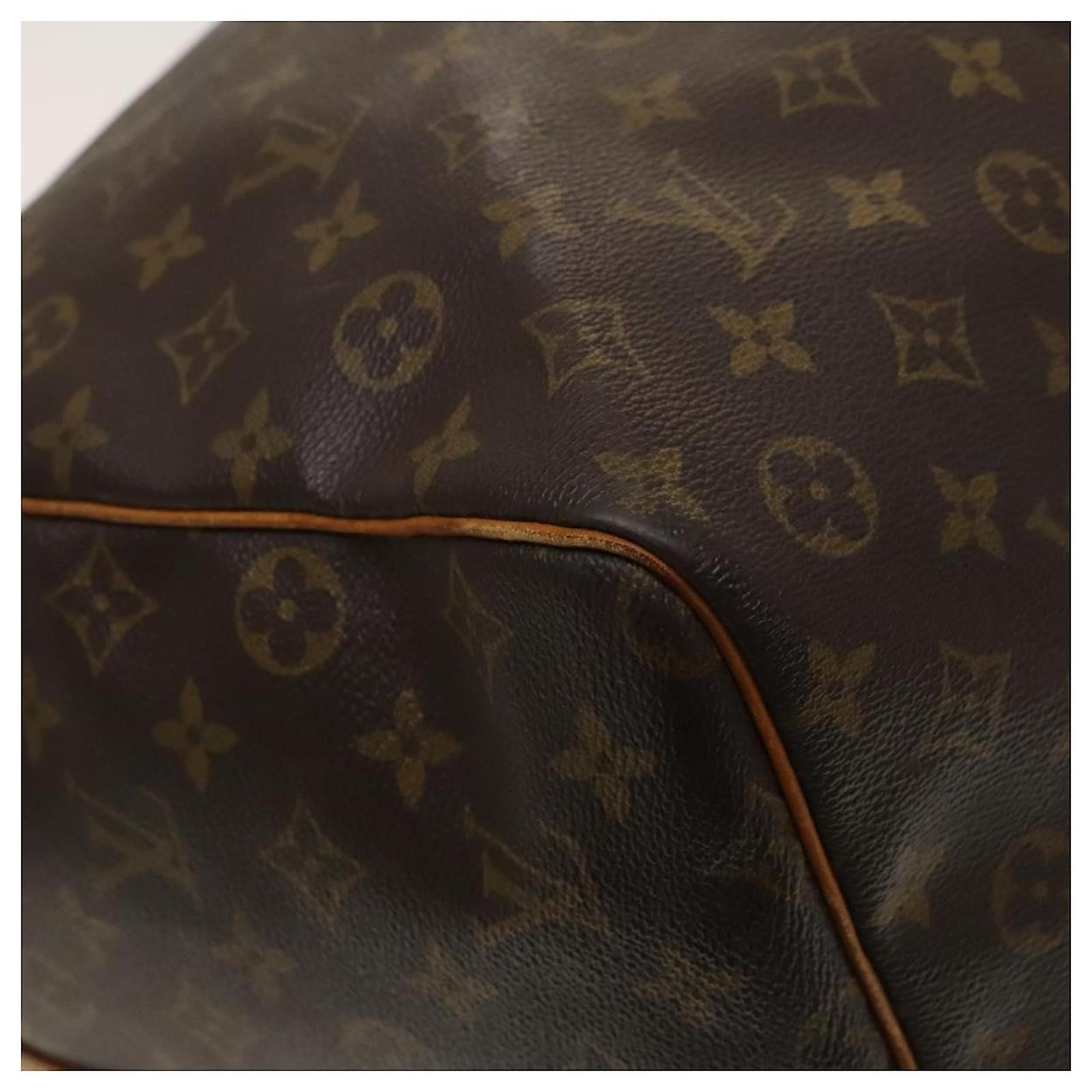Louis Vuitton Keepall Bandoulire 60 Brown Cloth  ref.2192403