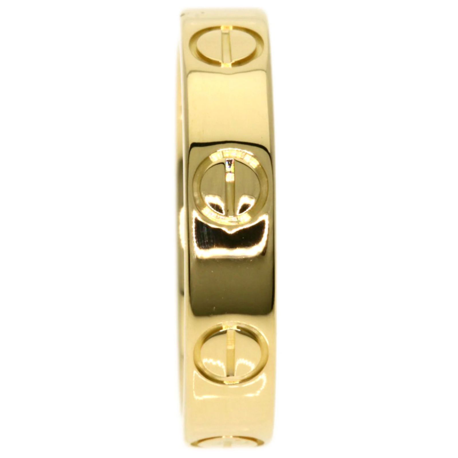 Cartier Mini Love Ring in 18K Yellow Gold Golden ref.2198902 - Joli Closet