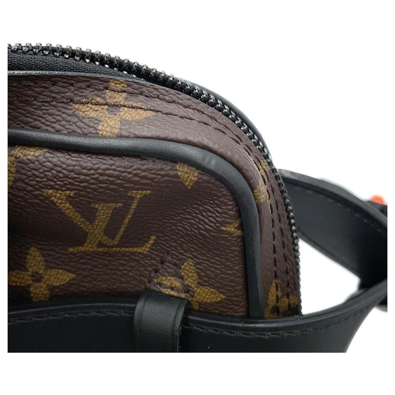 Louis Vuitton Monogram Shoulder Bag Black 2201136 (Sold