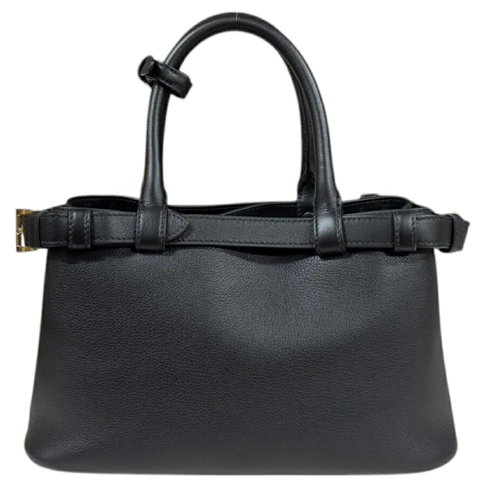 Prada Double Small Shoulder Bag Black Leather ref.2202336
