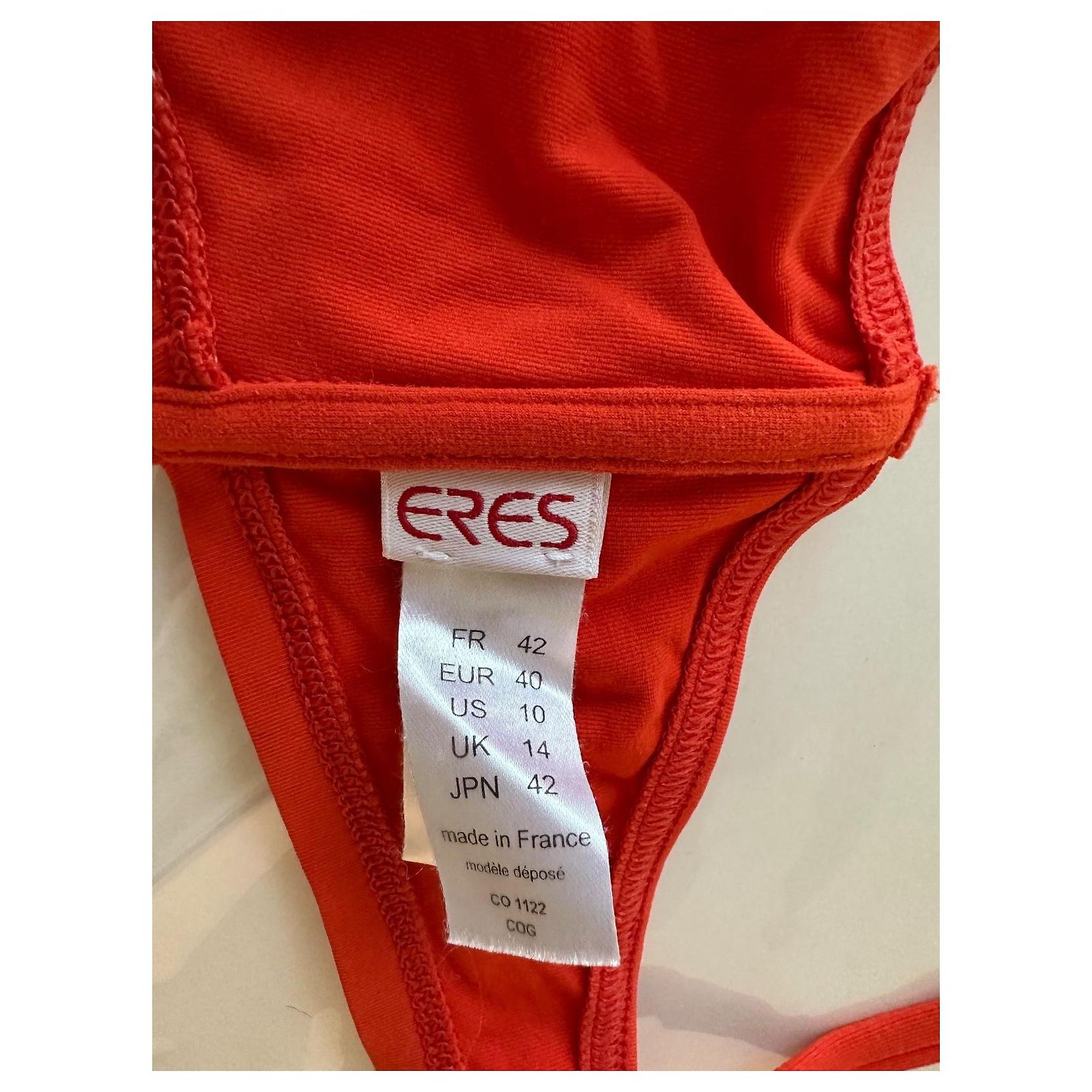 Bikini ERES 2 Pièces - Taille 36 (38) - Bonnet A - Neuf Avec étiquettes - Magnifique