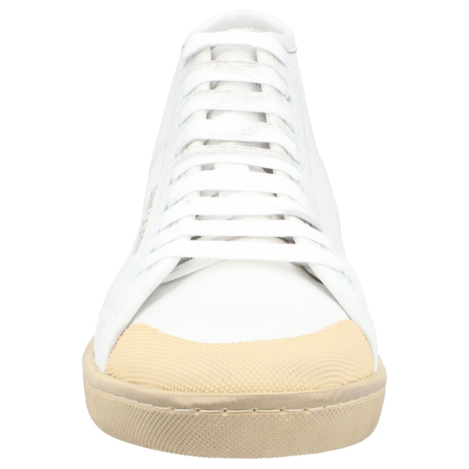 Saint Laurent Court Classic SL-39 Mid 'Off-White' Cloth ref