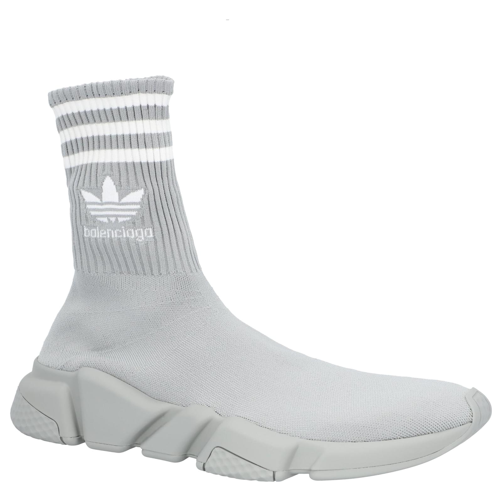 スニーカー BALENCIAGA  Balenciaga Sneakers Women Fabric Gray/White WMNS) Balenciaga Runner SneakerS 'Grey White and Black Nylon