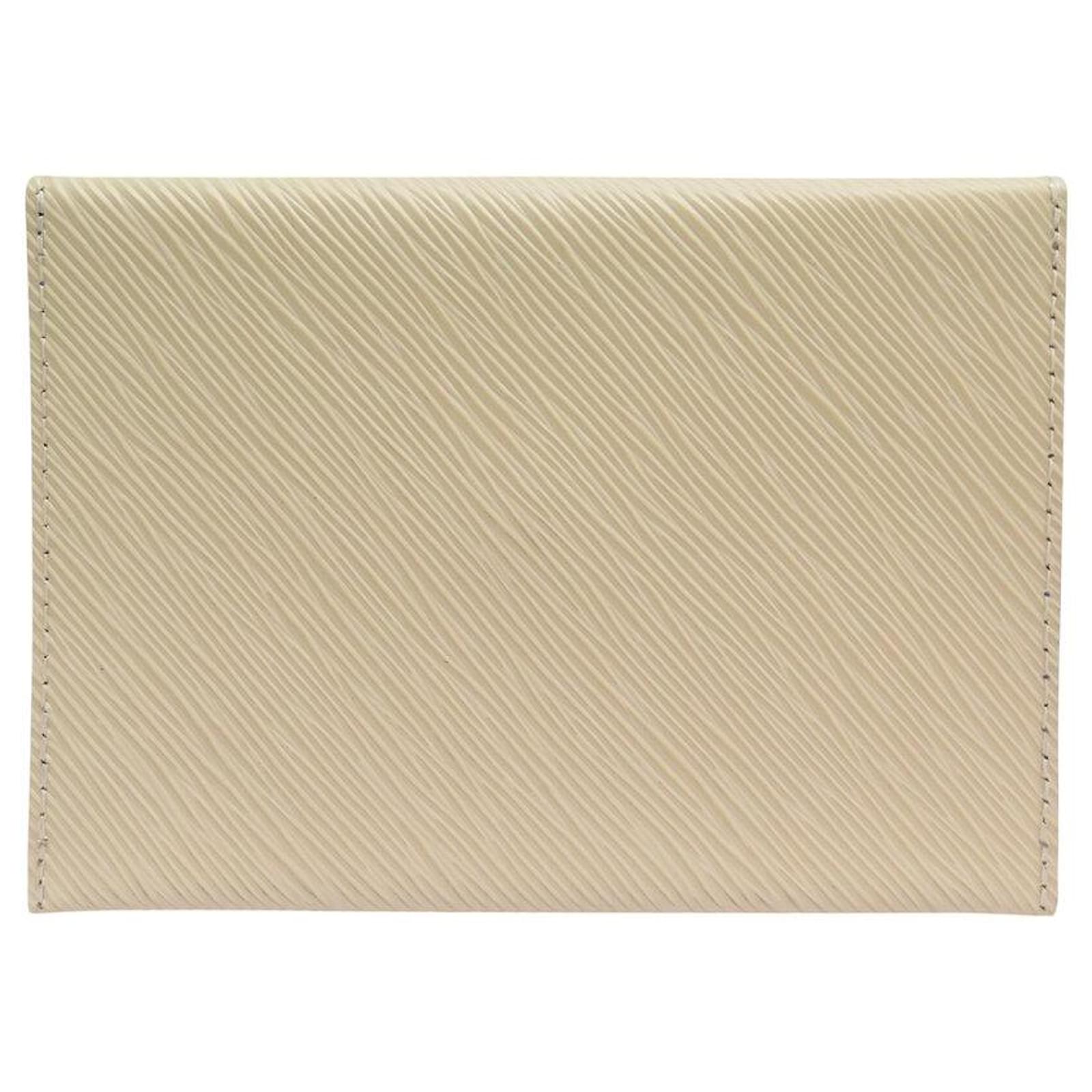 NEW LOUIS VUITTON ENVELOPE INVITATION RUNWAY PM EPI LEATHER BICOLORE BAG  ref.2206373