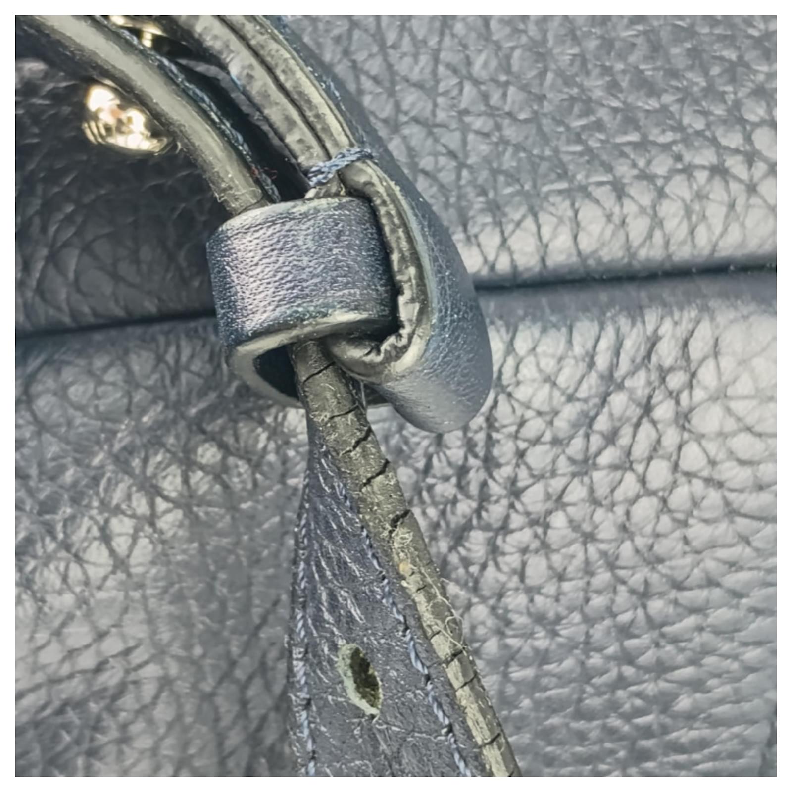 Louis Vuitton Dark Navy Backpack Navy blue Leather  ref.2207561