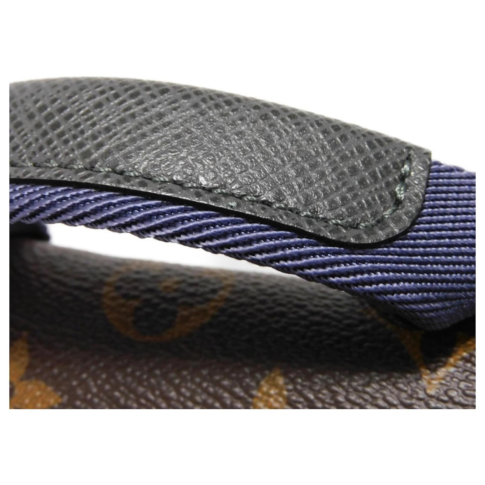 Louis Vuitton Apollo Backpack Brown Blue Monogram Leather Patent leather ref.2209075