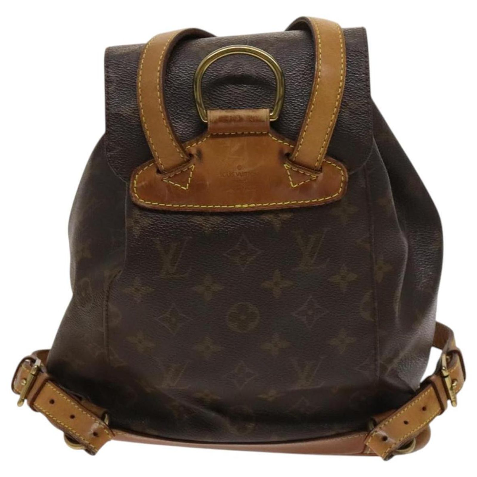 LOUIS VUITTON Monogram Montsouris MM Backpack M51136 LV Auth BA5245 New Montsouris Mini Backpack LV Monogram | LOUIS VUITTON ® main image 3