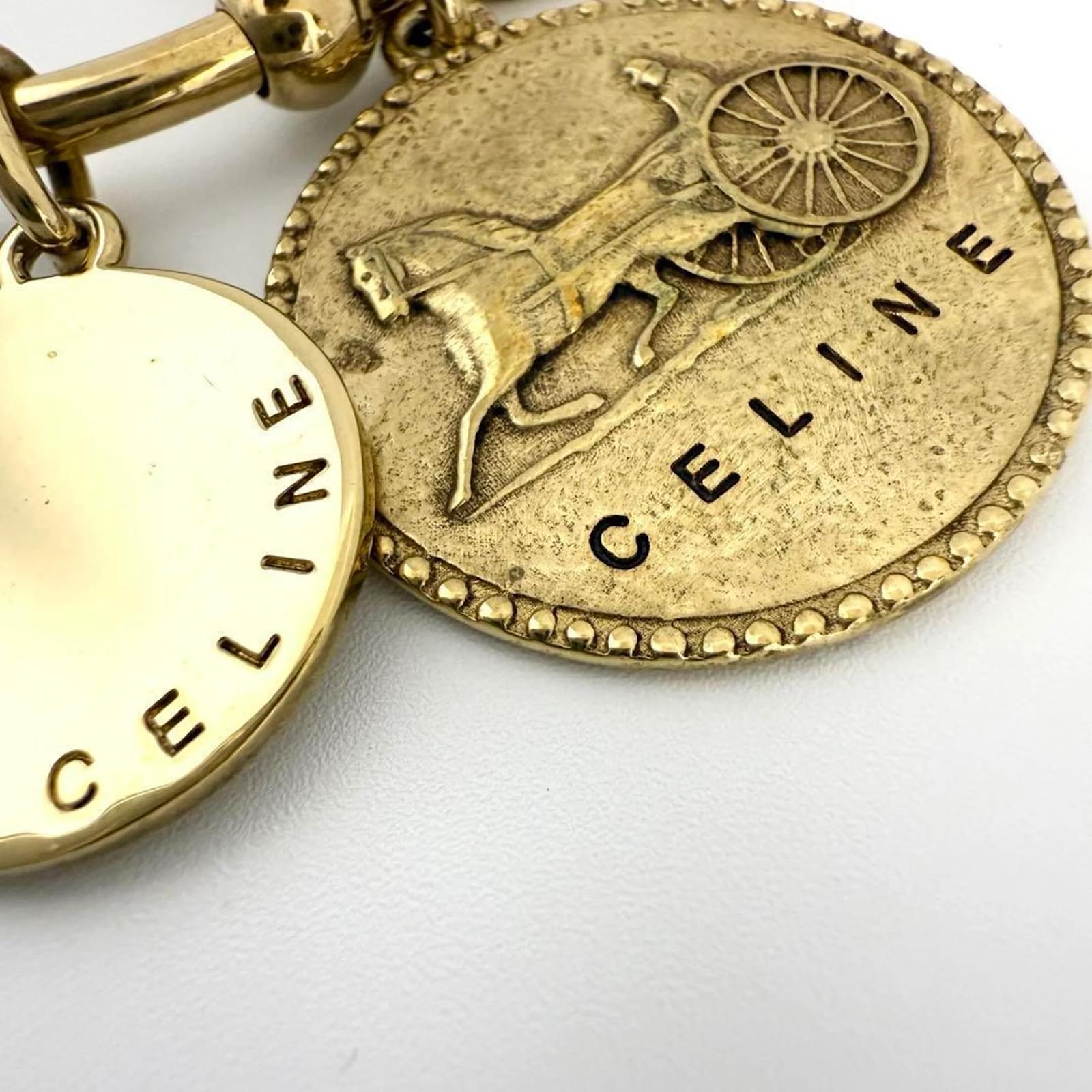 ♡CELINE♡ Vintage ♡ Keyring Céline Celine Vintage Keyring Bag Charm Metal ref.2210863