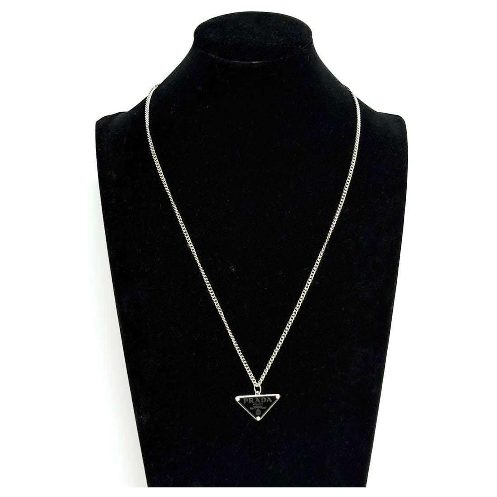 【日本入手困難】Prada Symbole necklace prada chain necklace | iamkoko.la
