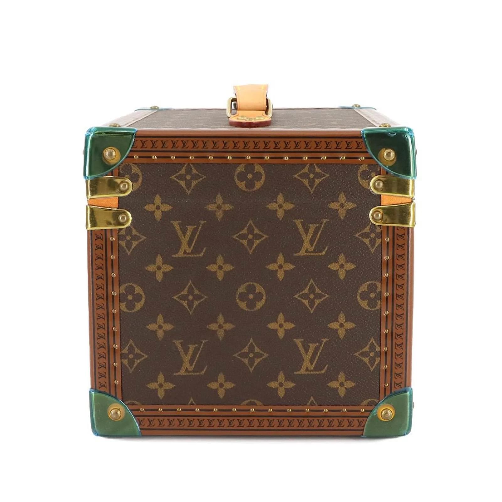 Monogram Caja De Louis Vuitton Original Caja De Maquillaje Louis