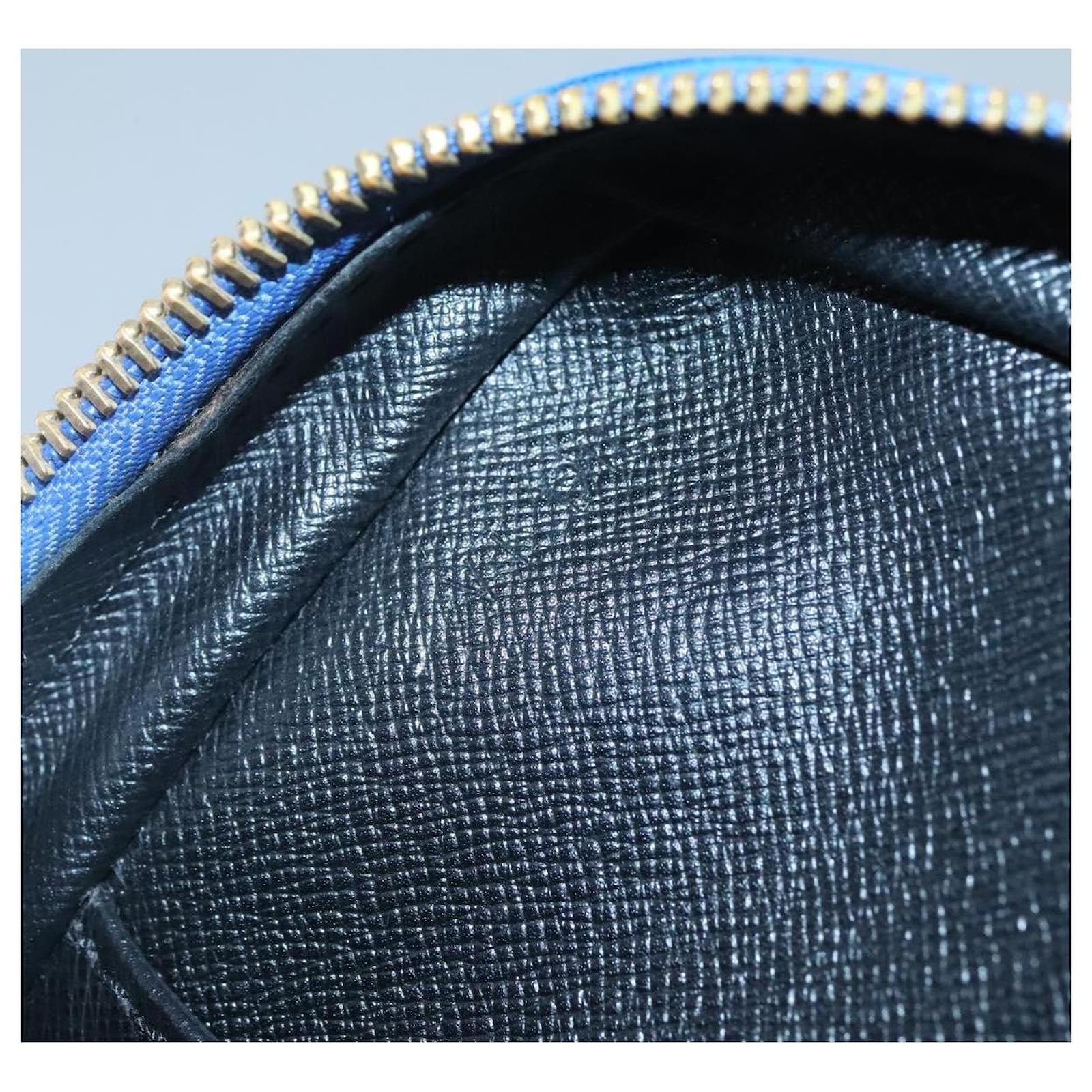 LOUIS VUITTON Epi Porte Documents Voyage Business Bag Blue M54475 Auth ep8830 Leather  ref.2216213