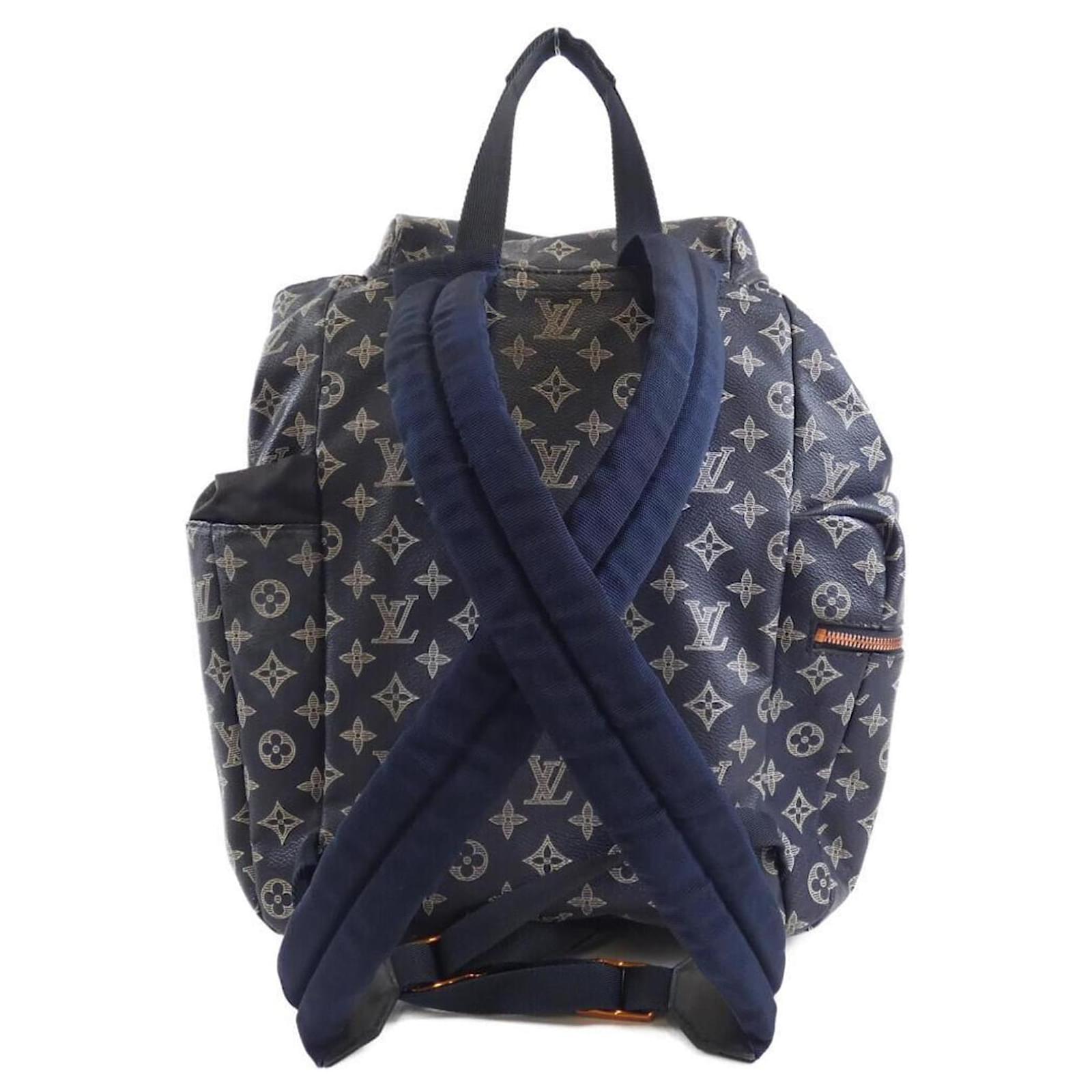 Louis Vuitton Monogram Ink Discovery Backpack Red Blue Coral Cloth  ref.2217016