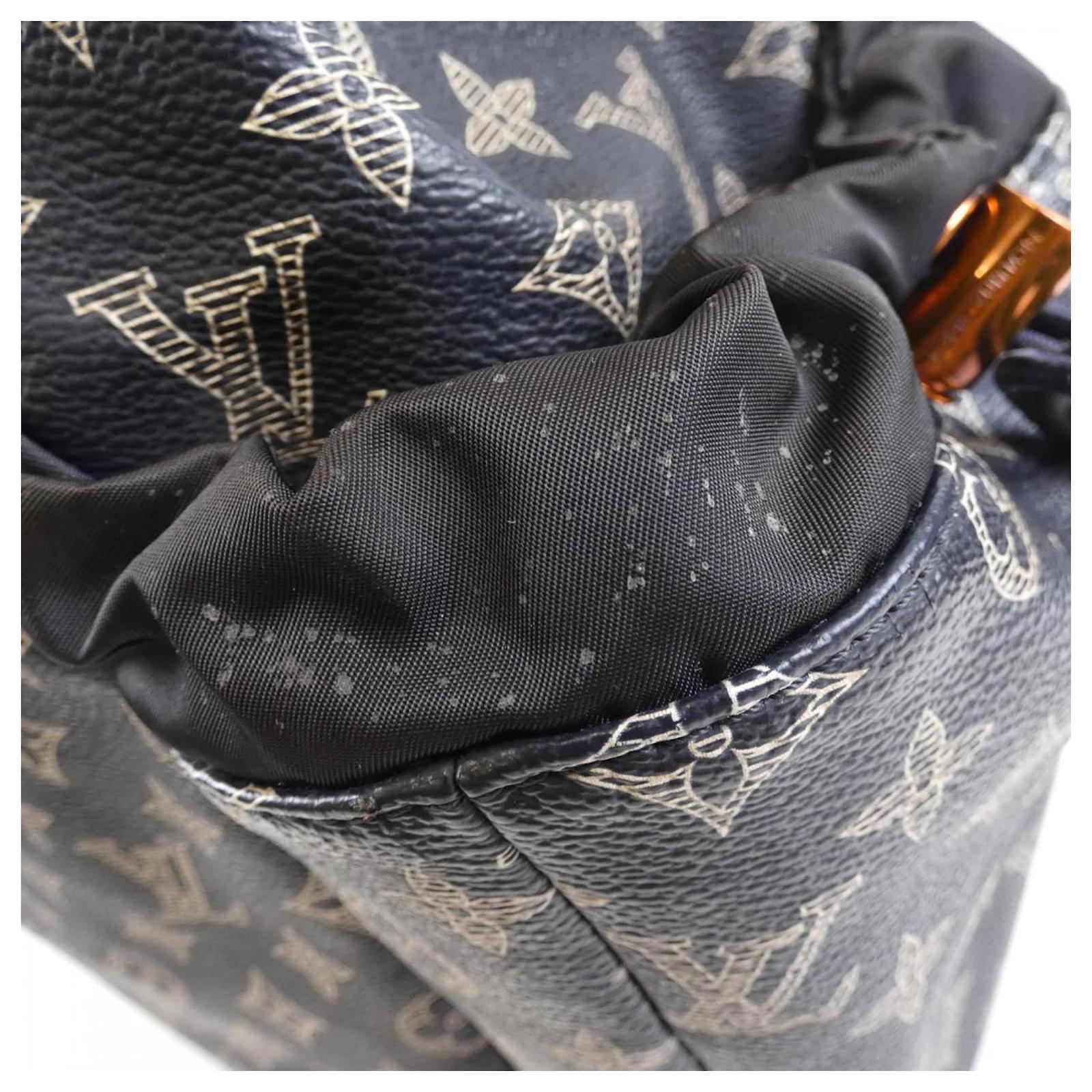 Louis Vuitton Monogram Ink Discovery Backpack Red Blue Coral Cloth  ref.2217016