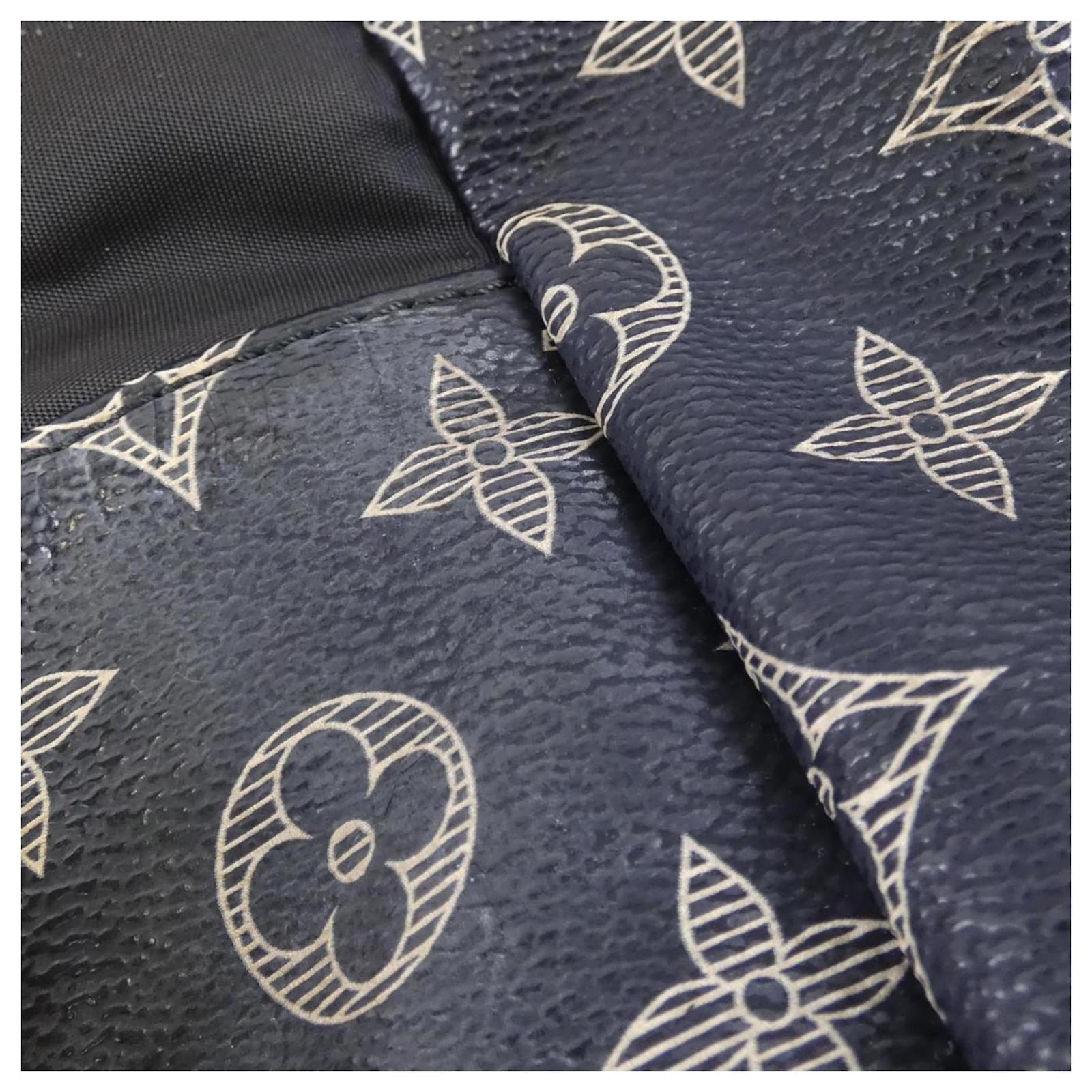 Louis Vuitton Monogram Ink Discovery Backpack Red Blue Coral Cloth  ref.2217016