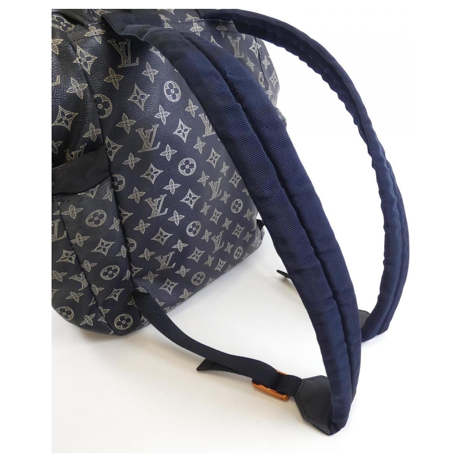 Louis Vuitton Monogram Ink Discovery Backpack Red Blue Coral Cloth  ref.2217016