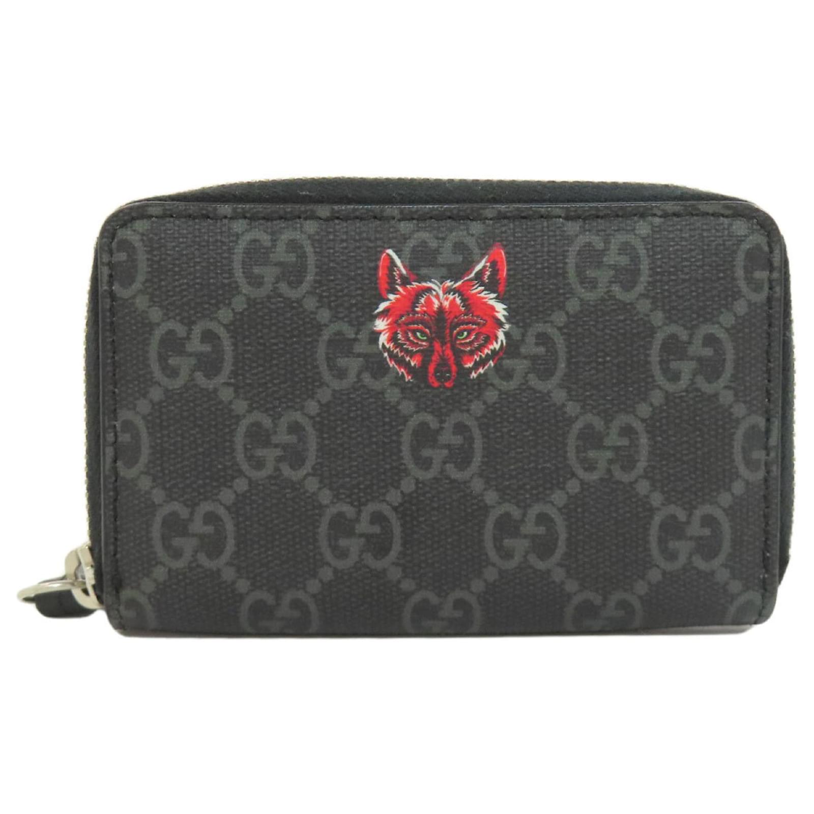 Card Holder Gucci X Supreme Wallet Kingsnake Print GG Supreme Card Case In  GG Supreme GUCCI® CA